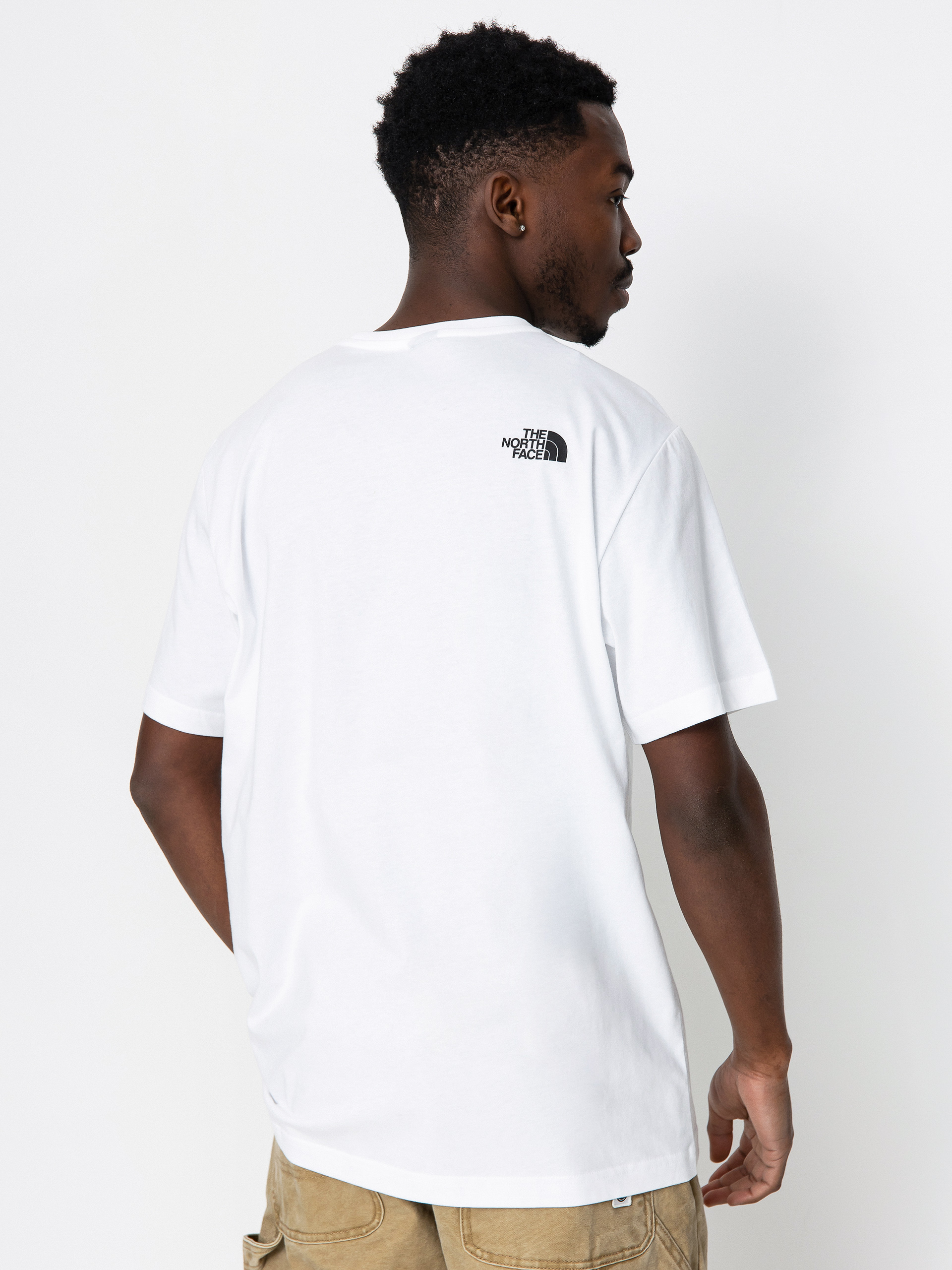 ★★THE NORTH FACE★★ White Label Team Archive Short Sleeve Przeglądaj Pure White - Koszulka The North Face® Simple Dome