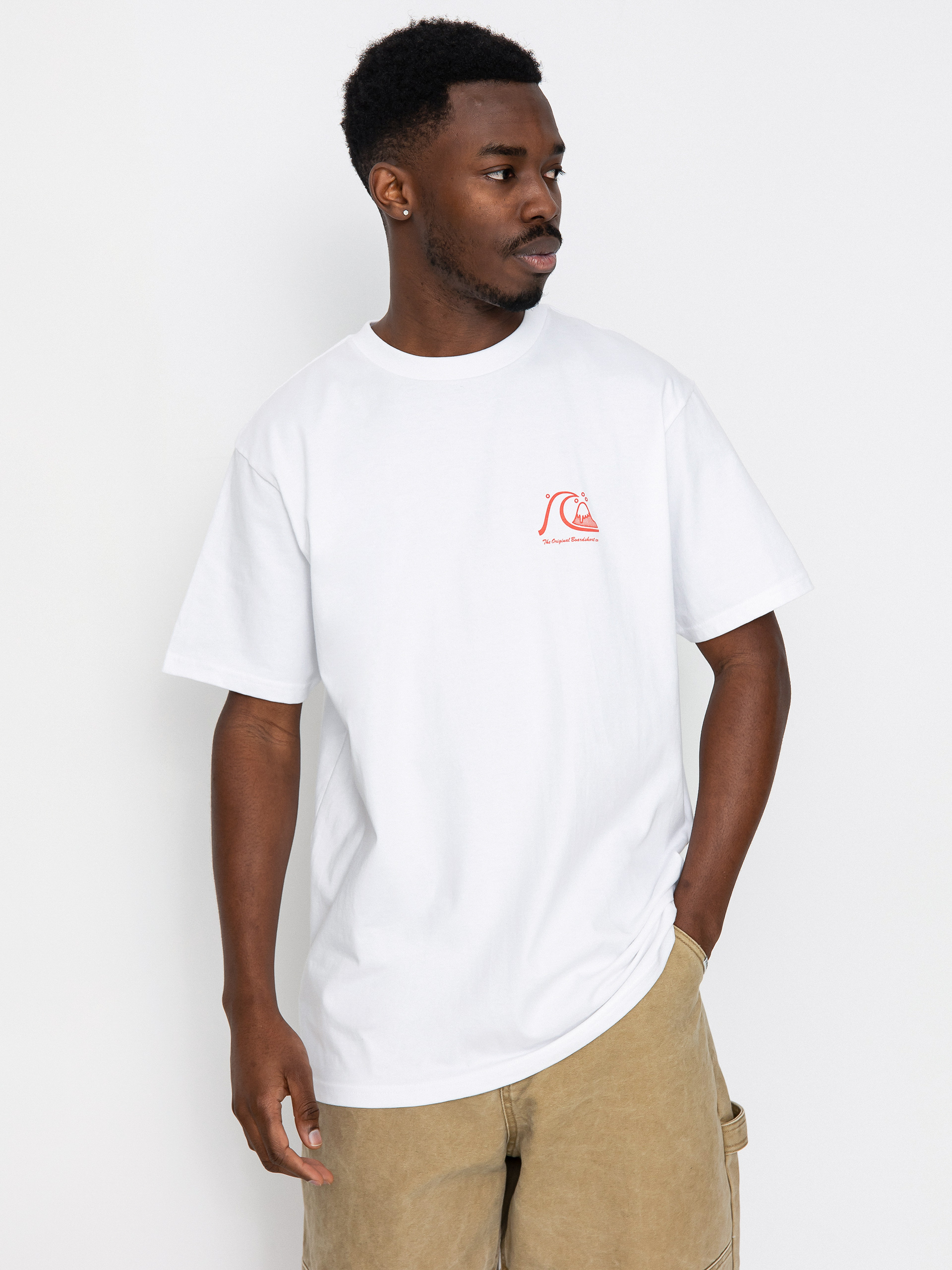 T-shirt Quiksilver The Original Boardshort Mor (white)