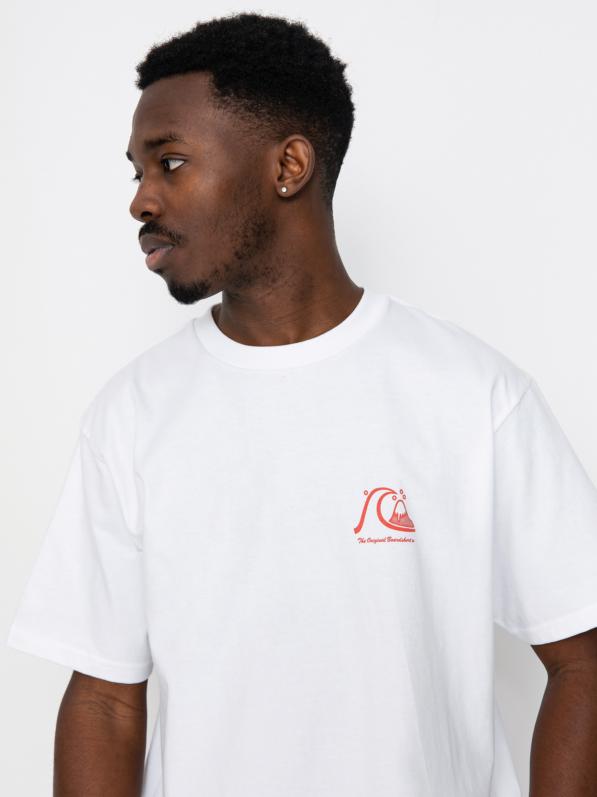 T-shirt Quiksilver The Original Boardshort Mor (white)