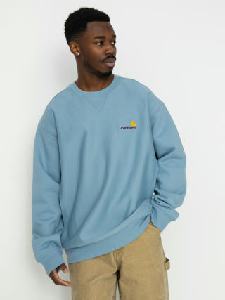 Bluza Carhartt WIP American Script (frosted blue)
