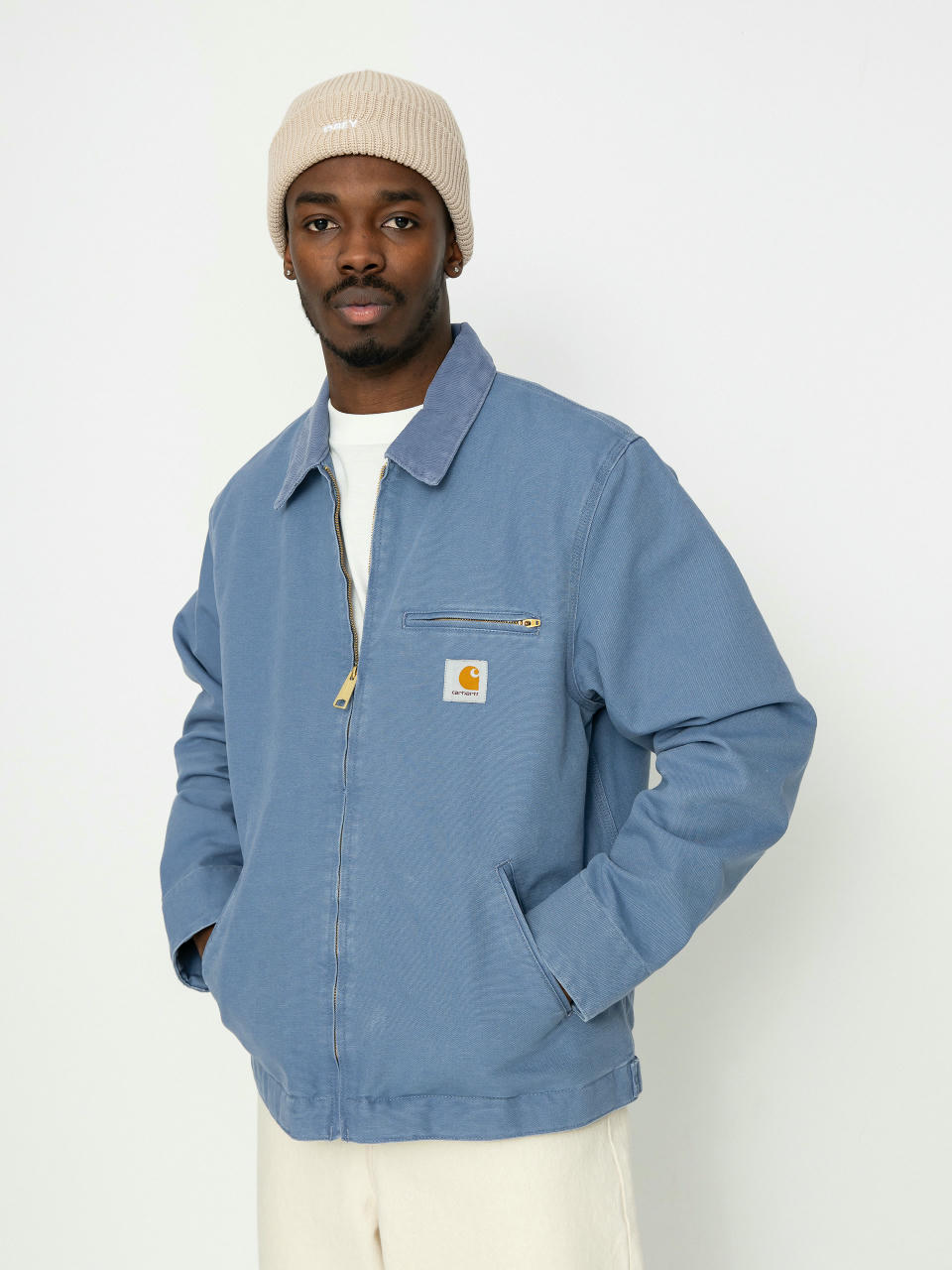 Kurtka Carhartt WIP Detroit (bay blue/bay blue)