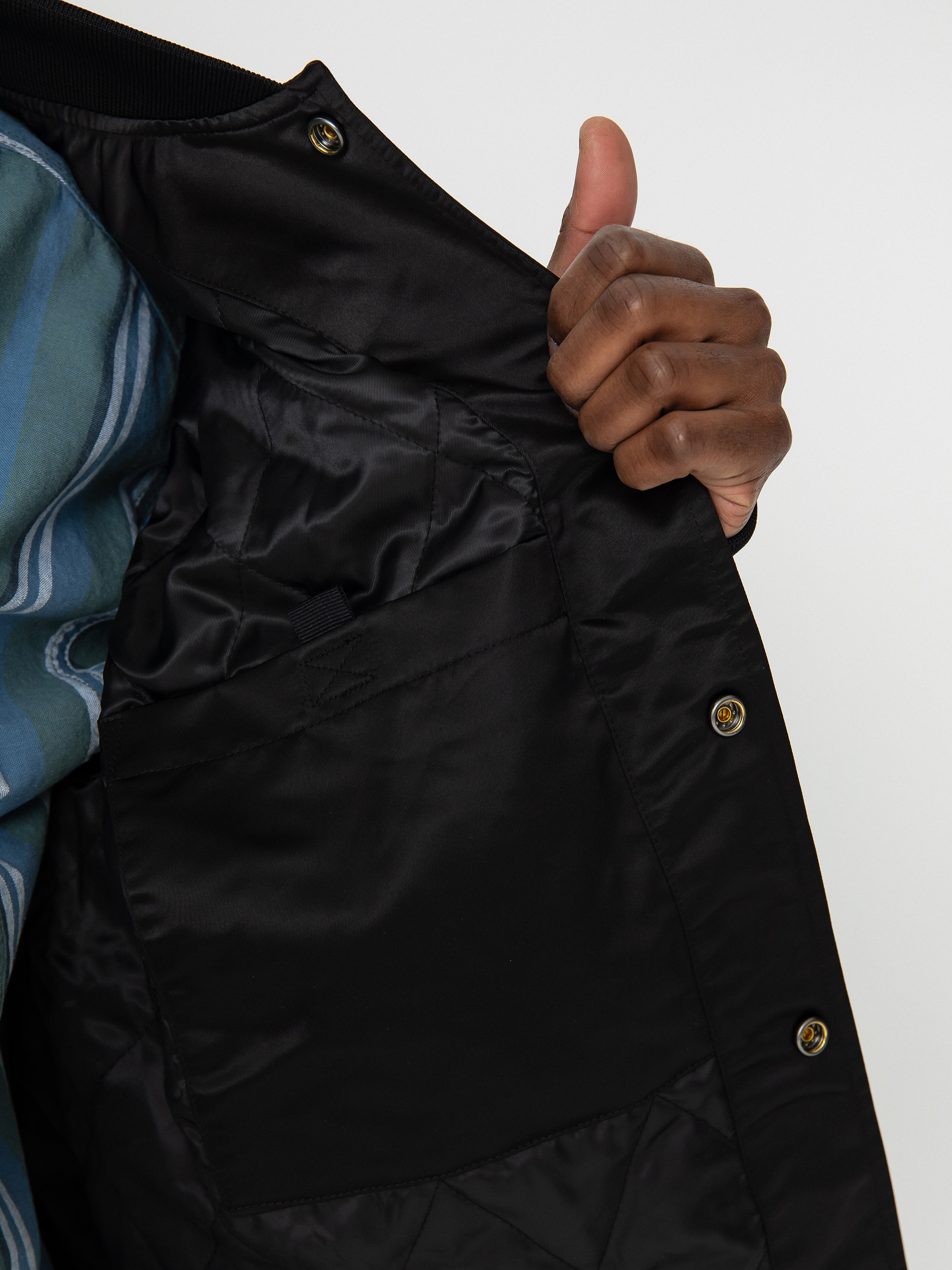 Kurtka Carhartt WIP Class of 89 Bomber (black/white)