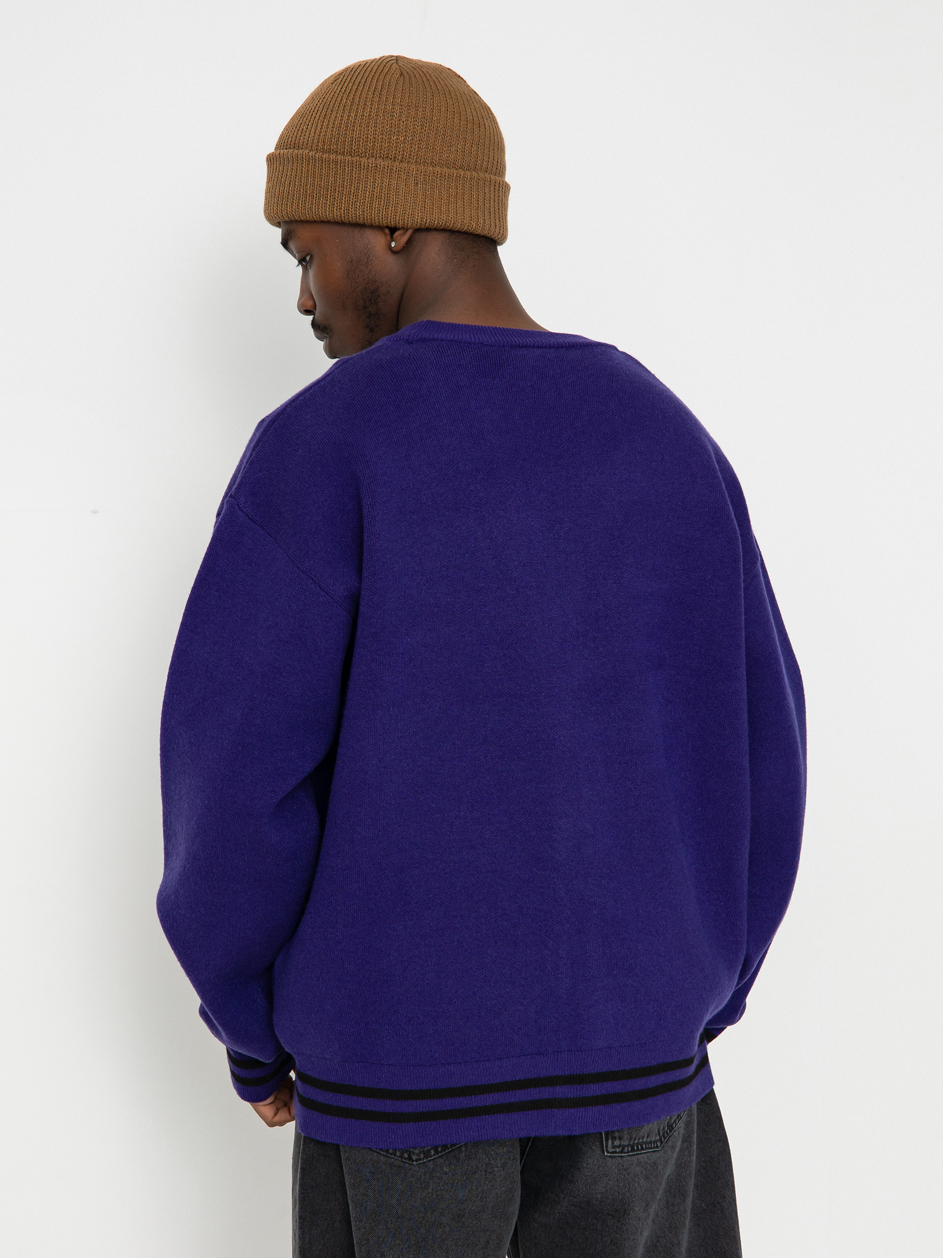 Sweter Carhartt WIP Onyx Cardigan (tyrian/black)