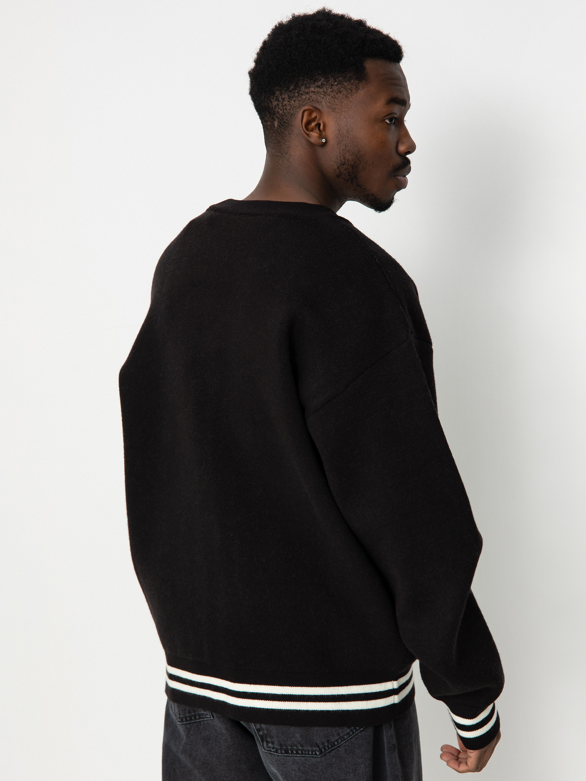 Sweter Carhartt WIP Onyx Cardigan (black/wax)