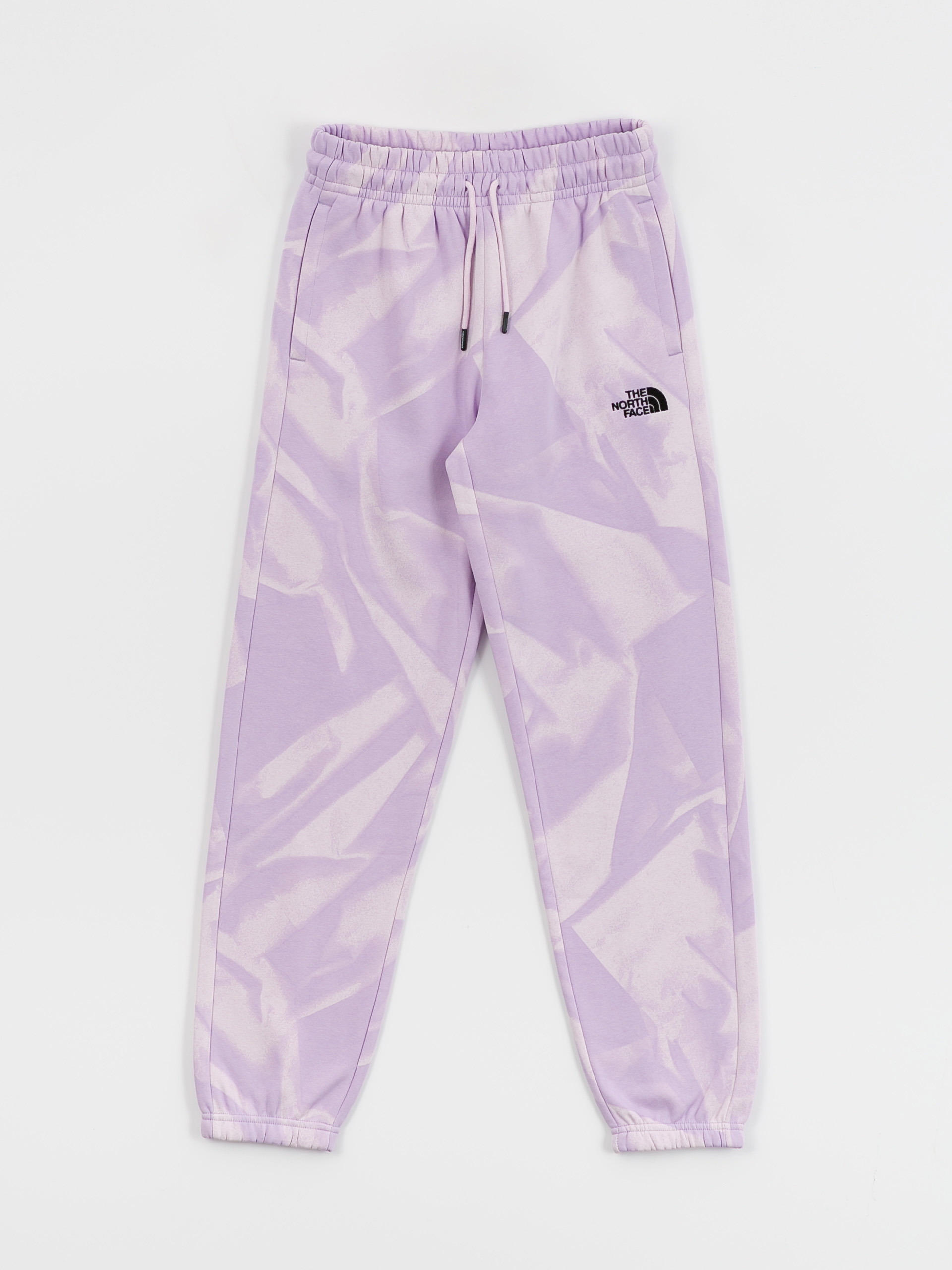 Spodnie The North Face Essential Jogger Print Wmn (icy lilac garment fold)