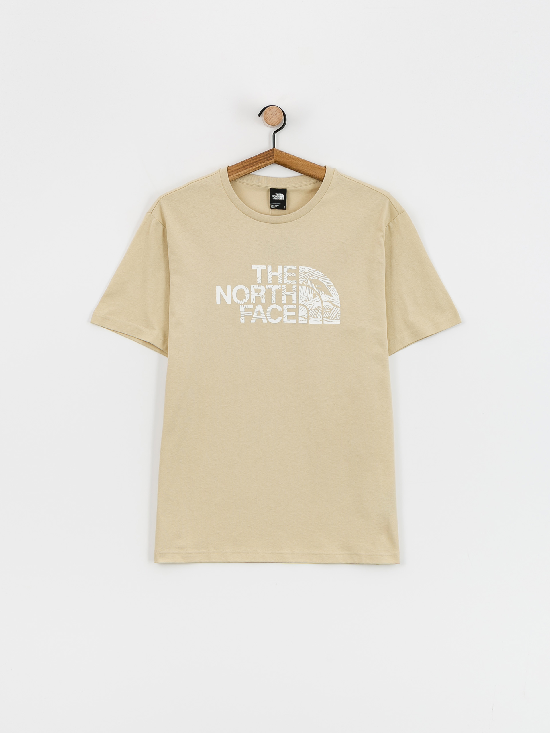 T-shirt The North Face Woodcut Dome (gravel)