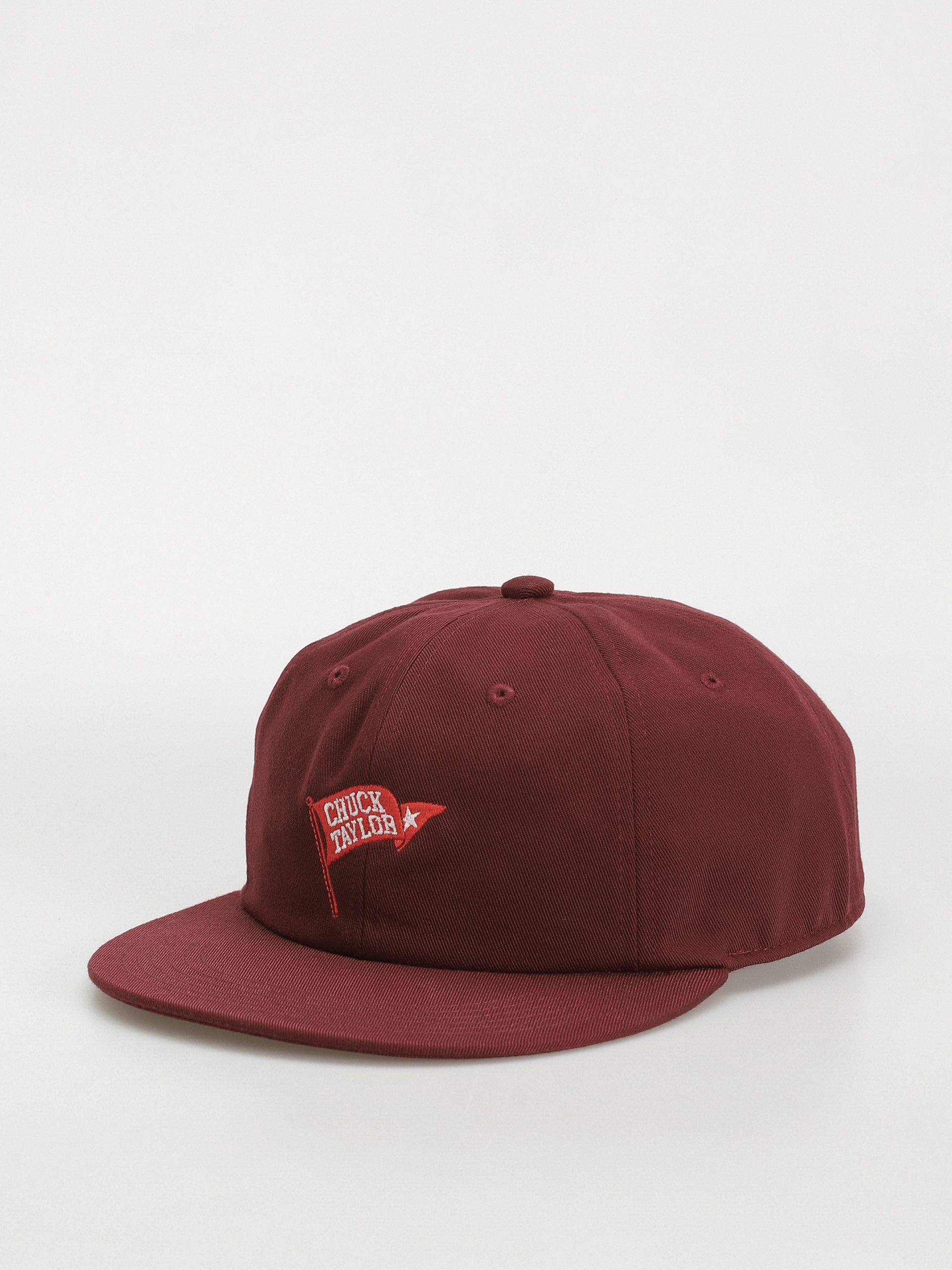 Czapka z daszkiem Converse 6 Panel Baseball (maroon)