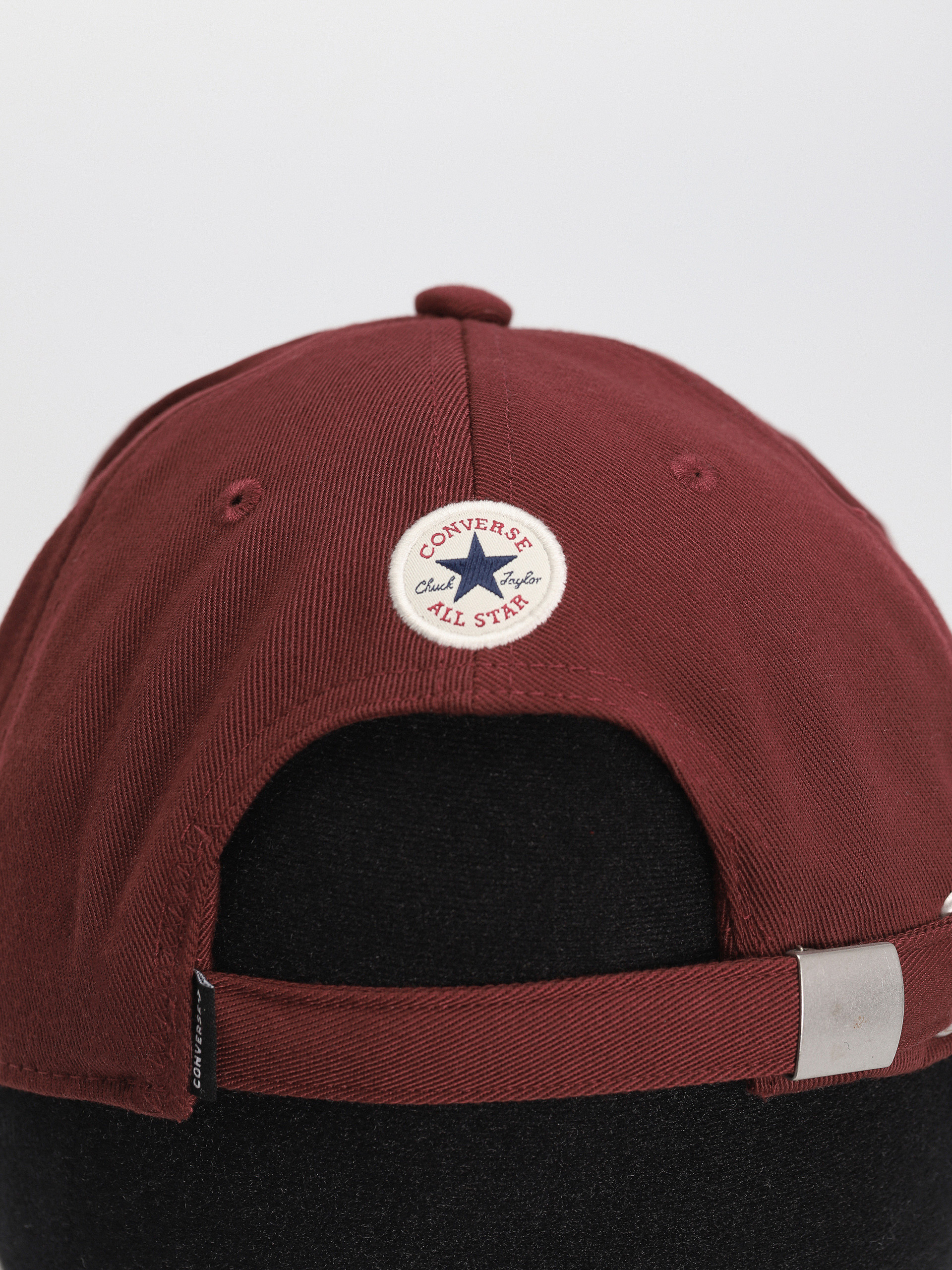 Czapka z daszkiem Converse 6 Panel Baseball (maroon)
