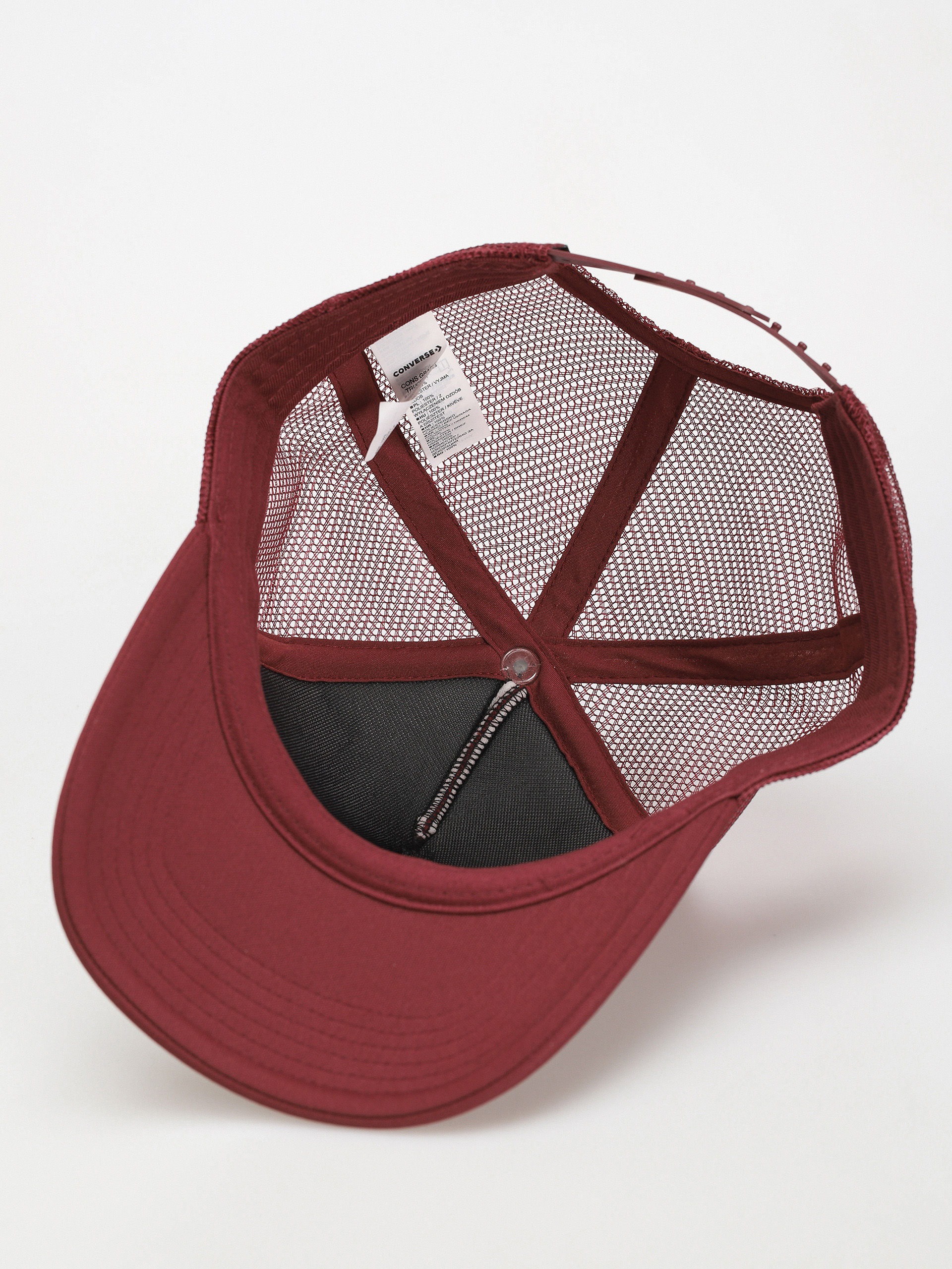 Czapka z daszkiem Converse Cons Trucker (maroon)