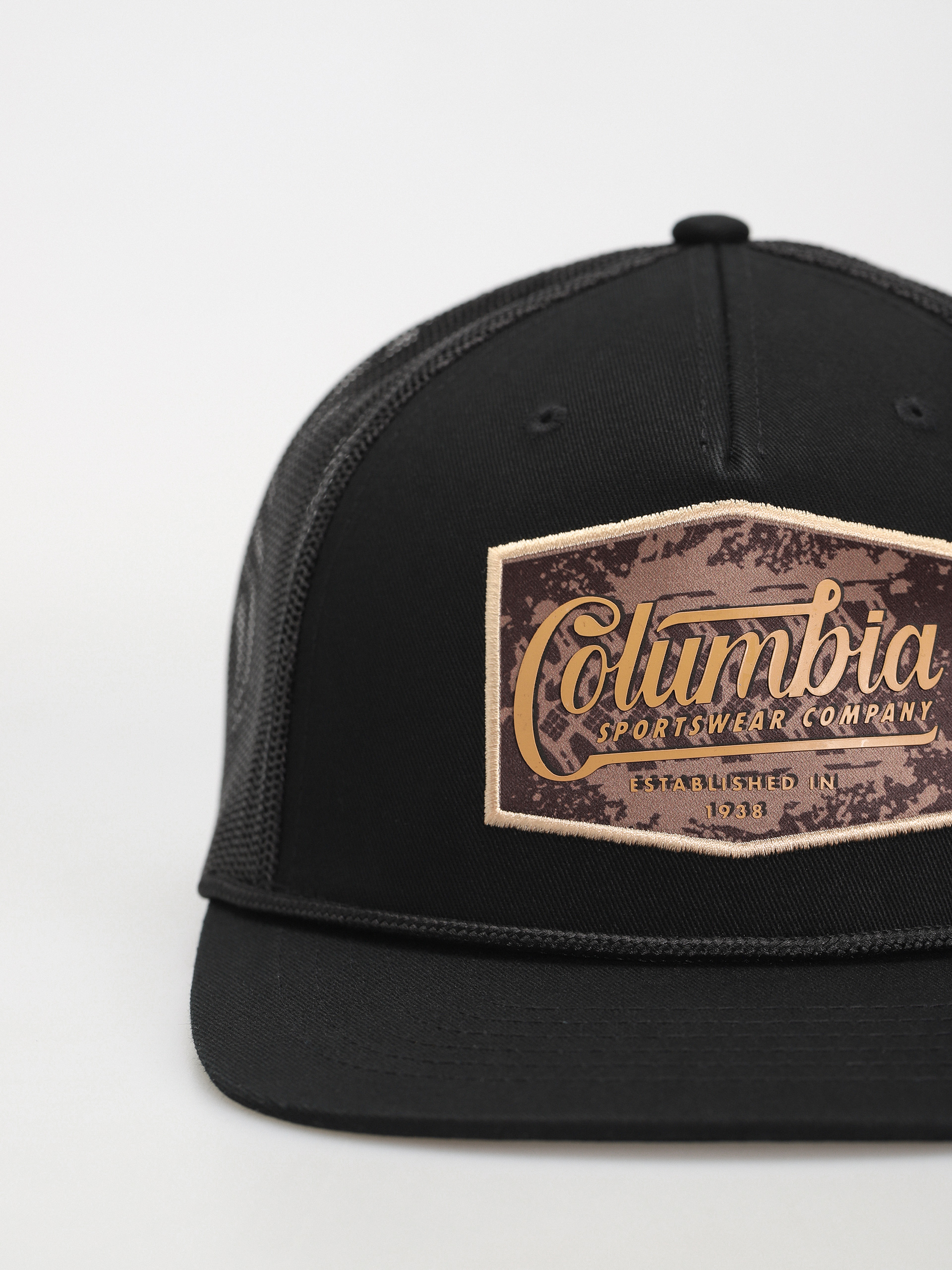 Czapka z daszkiem Columbia Flat Brim Snap Back (black/landroamer)