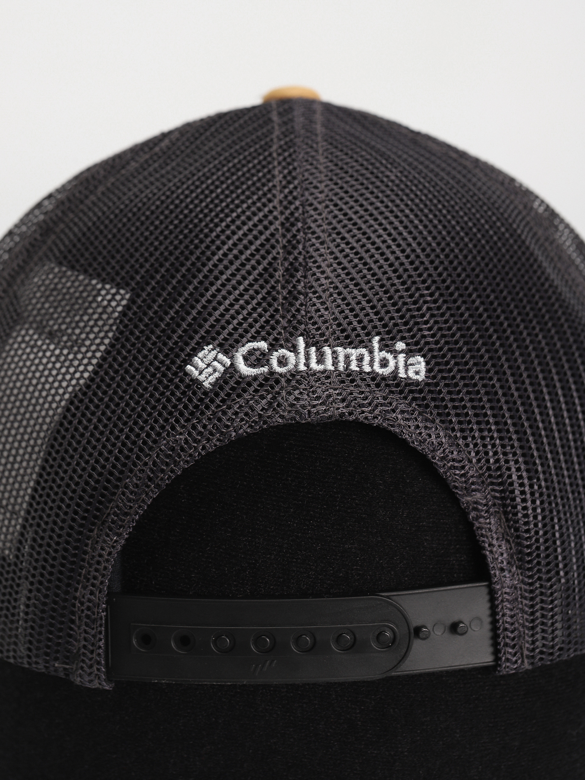 Czapka z daszkiem Columbia Flat Brim Snap Back (dark stone/light camel/west fish)