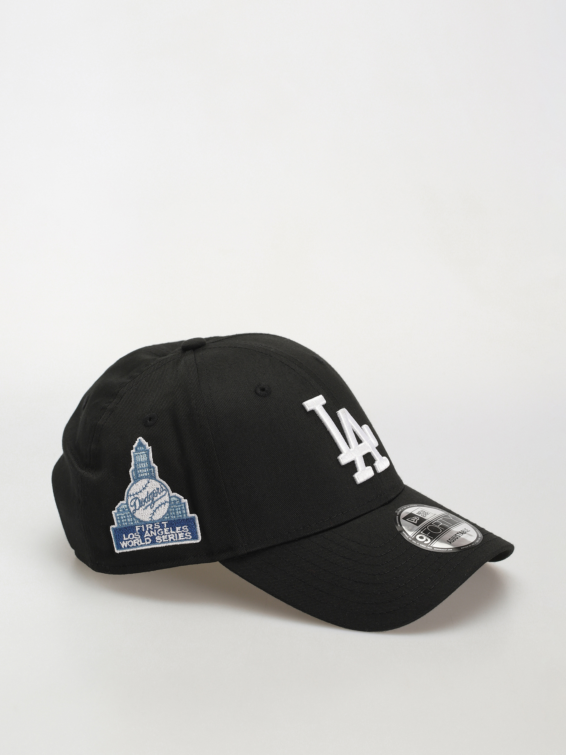 Czapka z daszkiem New Era Patch 9Forty Los Angeles Dodgers (black)