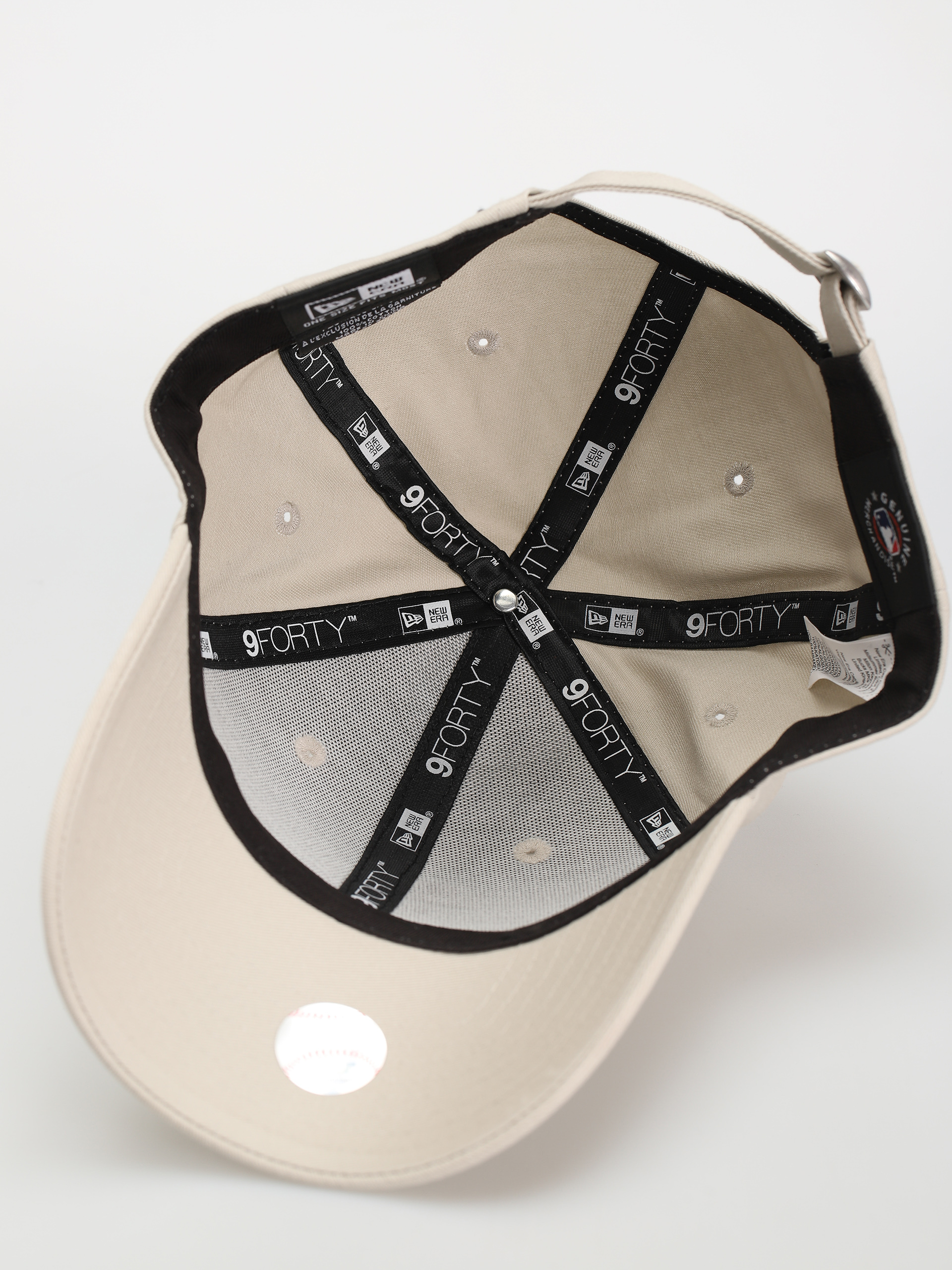 Czapka z daszkiem New Era Metallic Outline 9Forty Los Angeles Dodgers (stone)