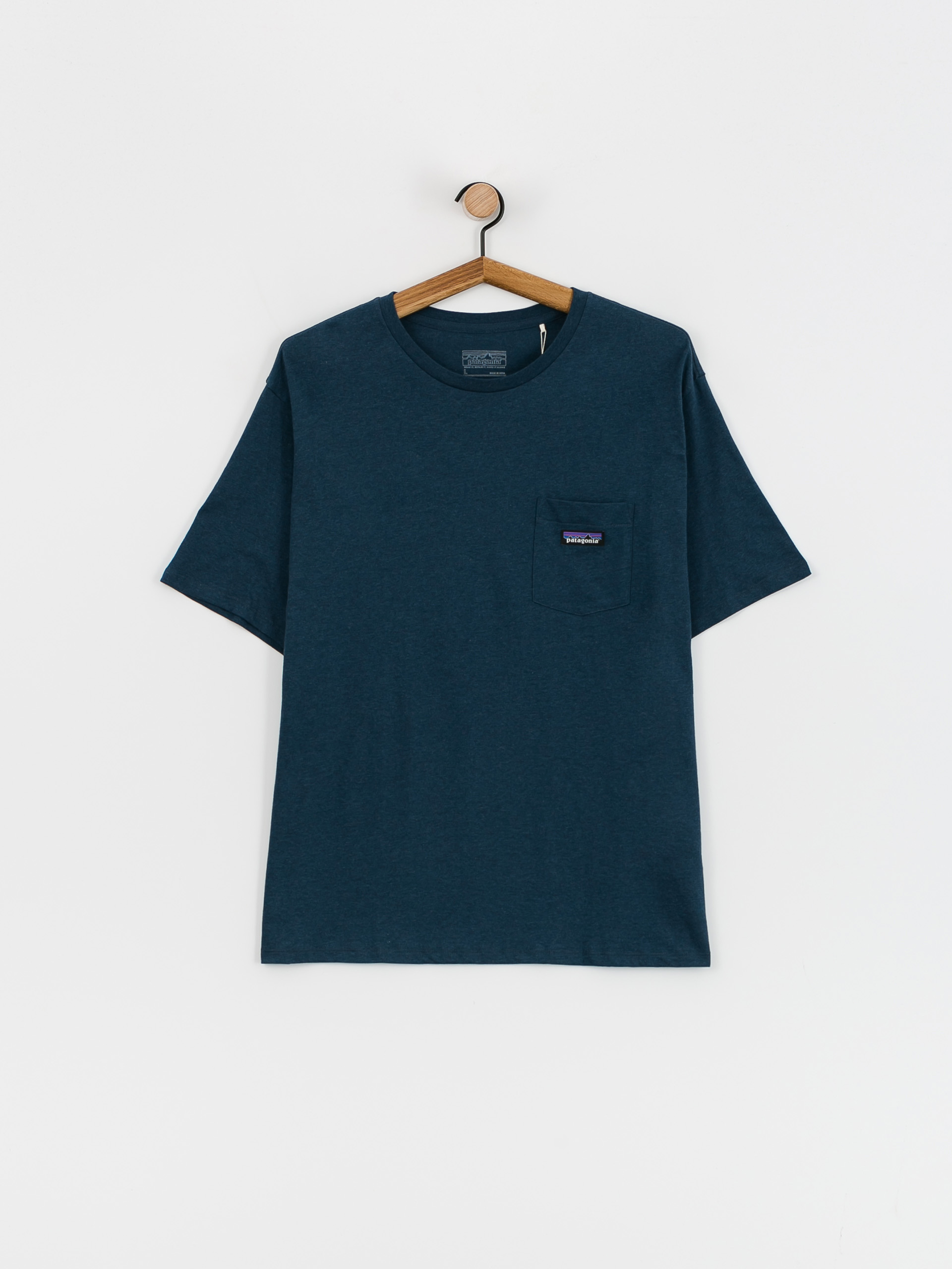T-shirt Patagonia Daily Pocket (tidepool blue)