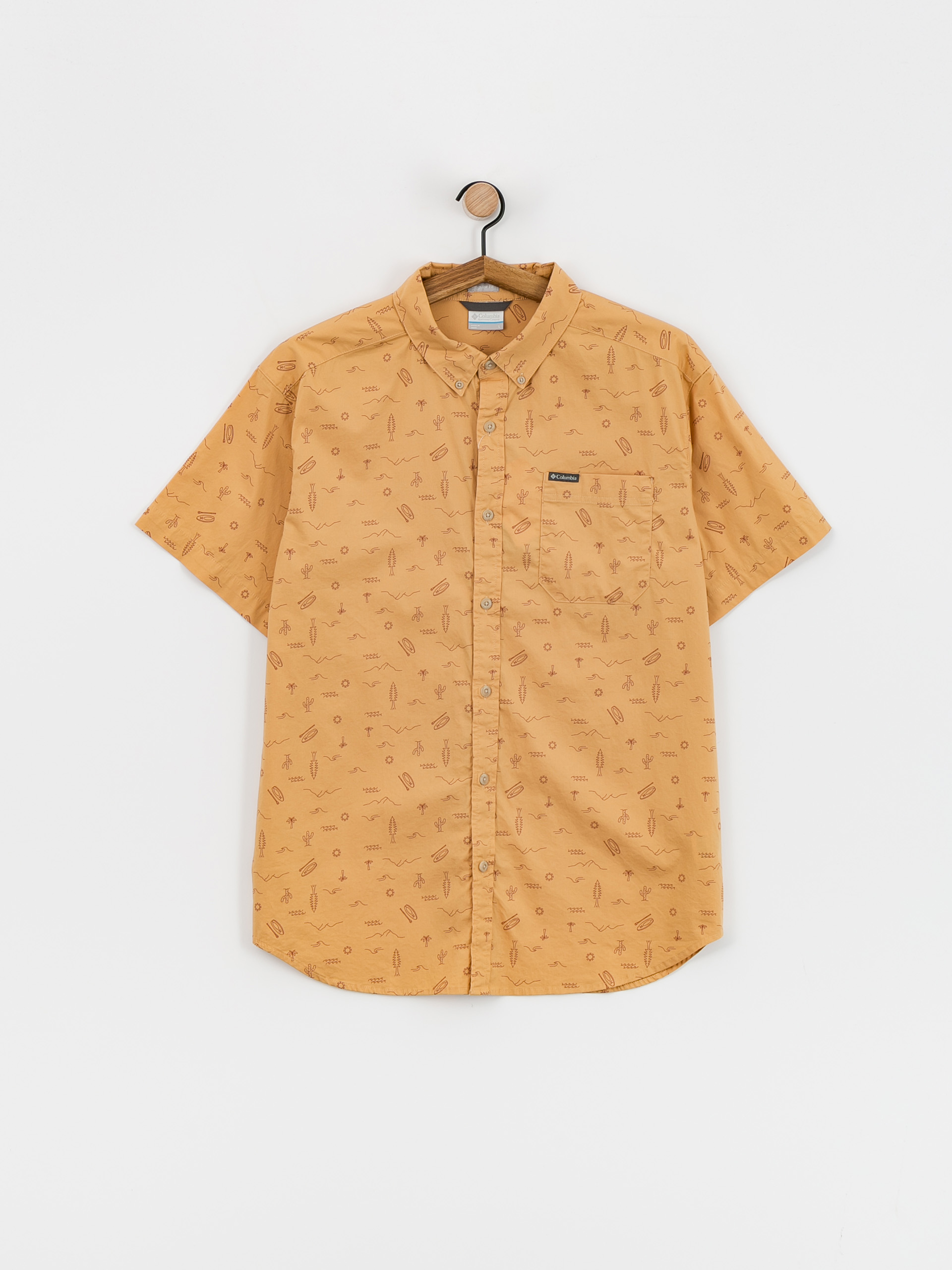 Koszula Columbia Rapid Rivers Printed (light camel explorer)