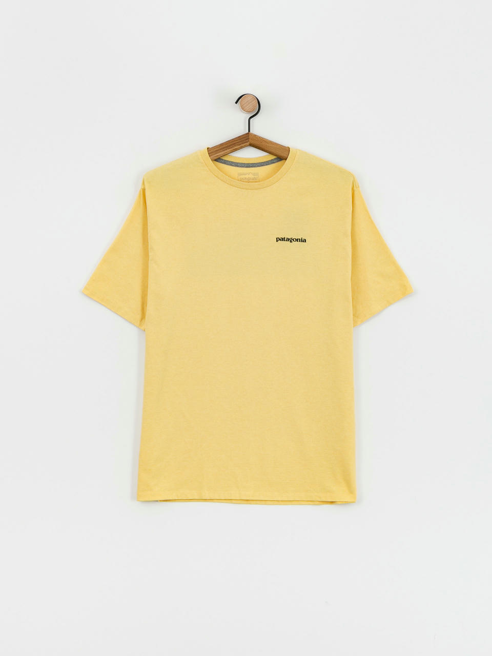 T-shirt Patagonia P-6 Logo Responsibili (milled yellow)