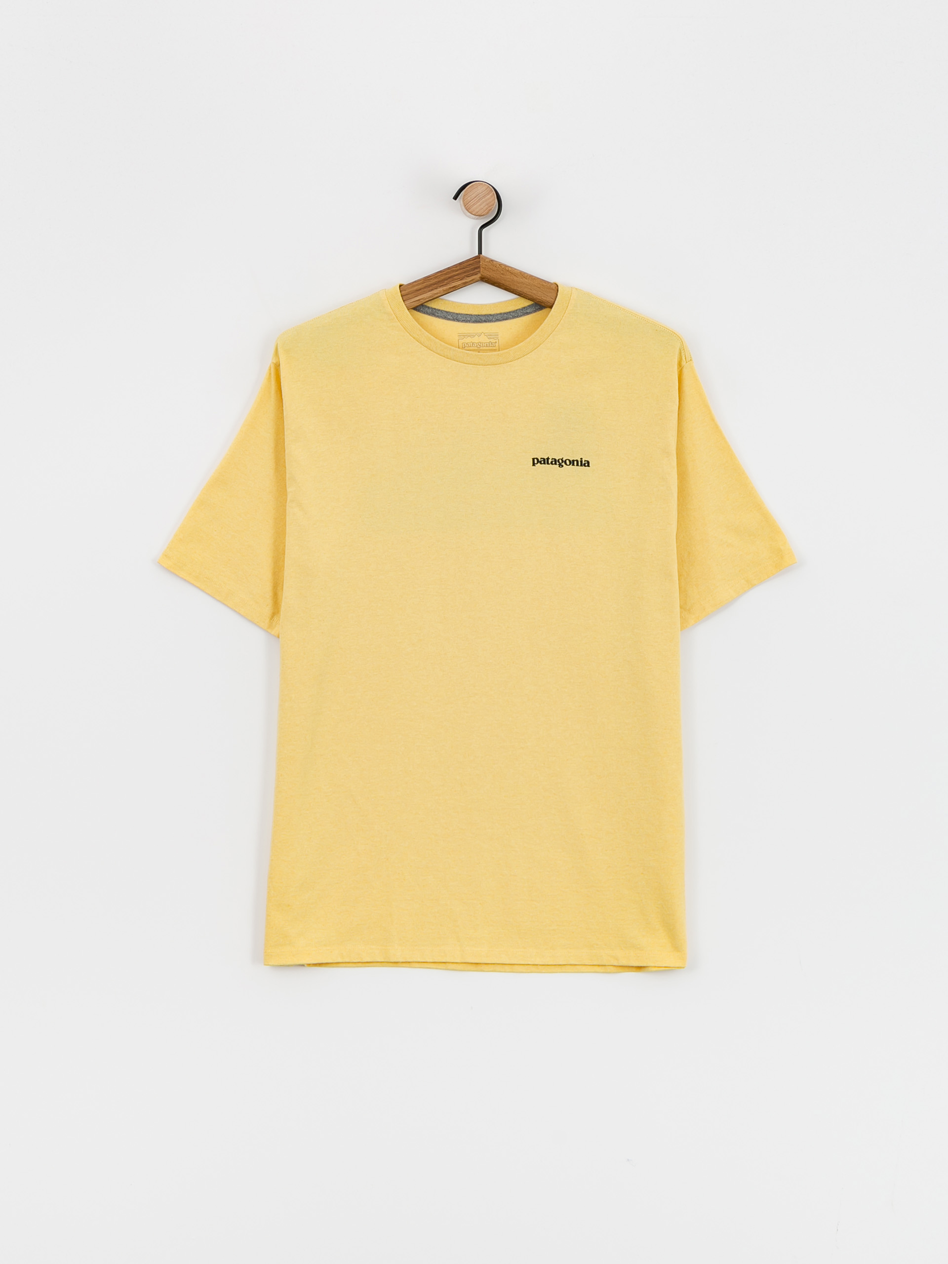 T-shirt Patagonia P-6 Logo Responsibili (milled yellow)