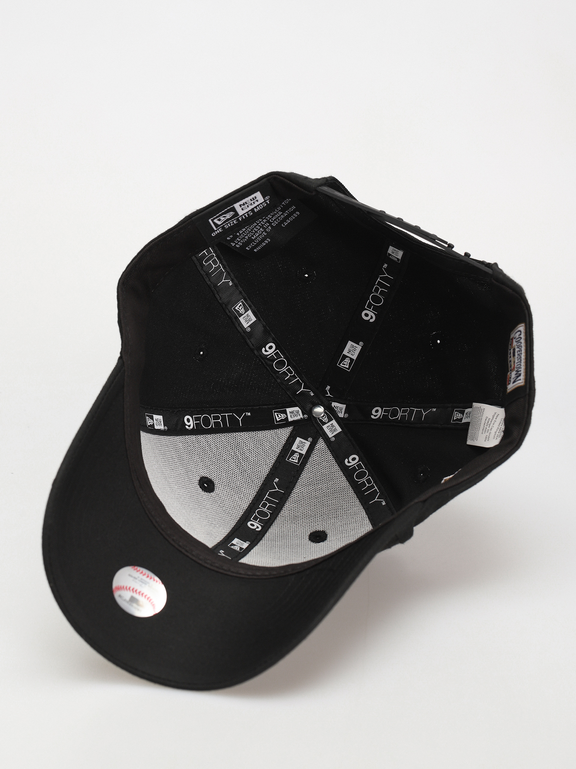 Czapka z daszkiem New Era Patch 9Forty New York Yankees (black)