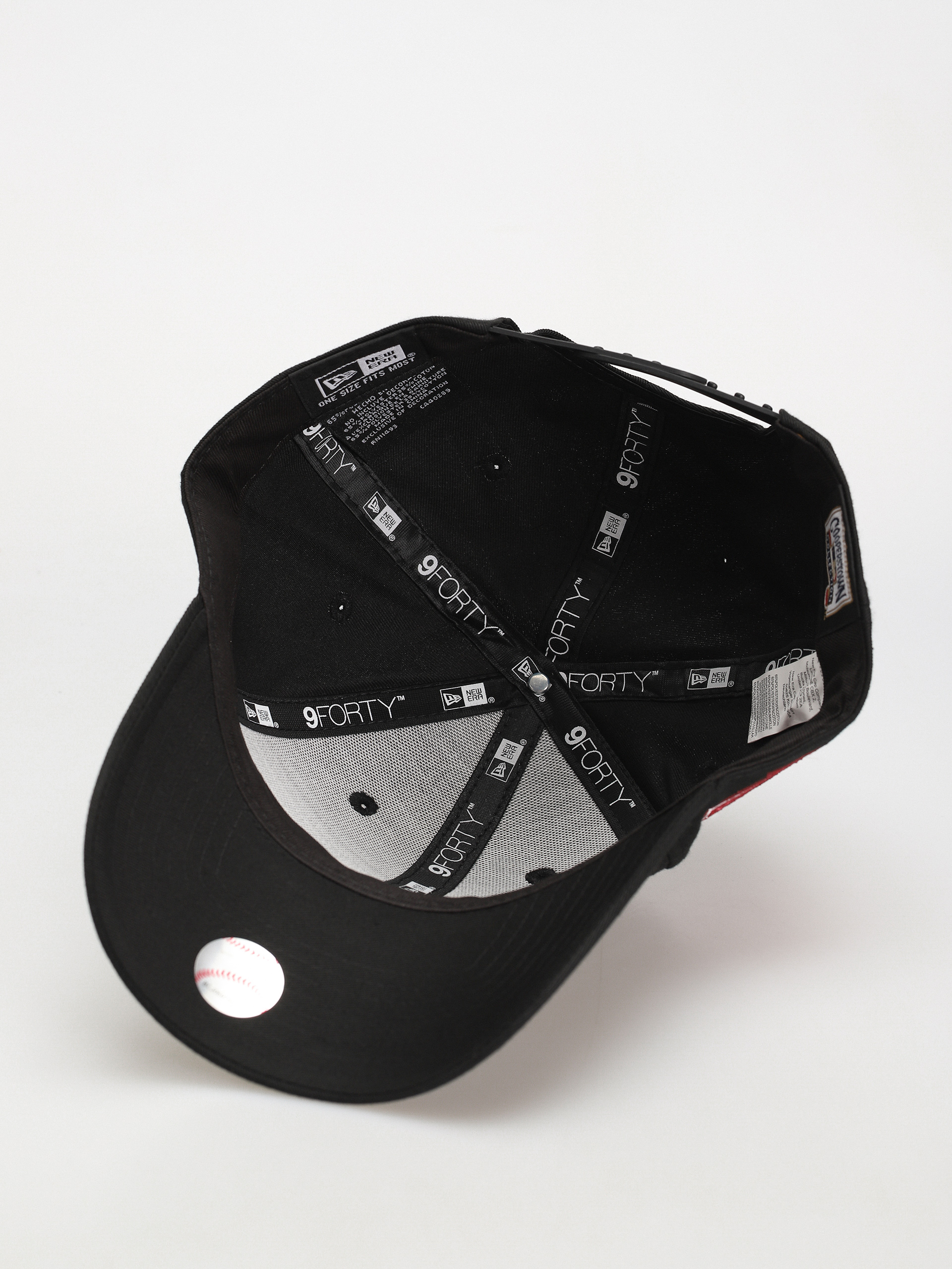 Czapka z daszkiem New Era Patch 9Forty Chicago White Sox (black)