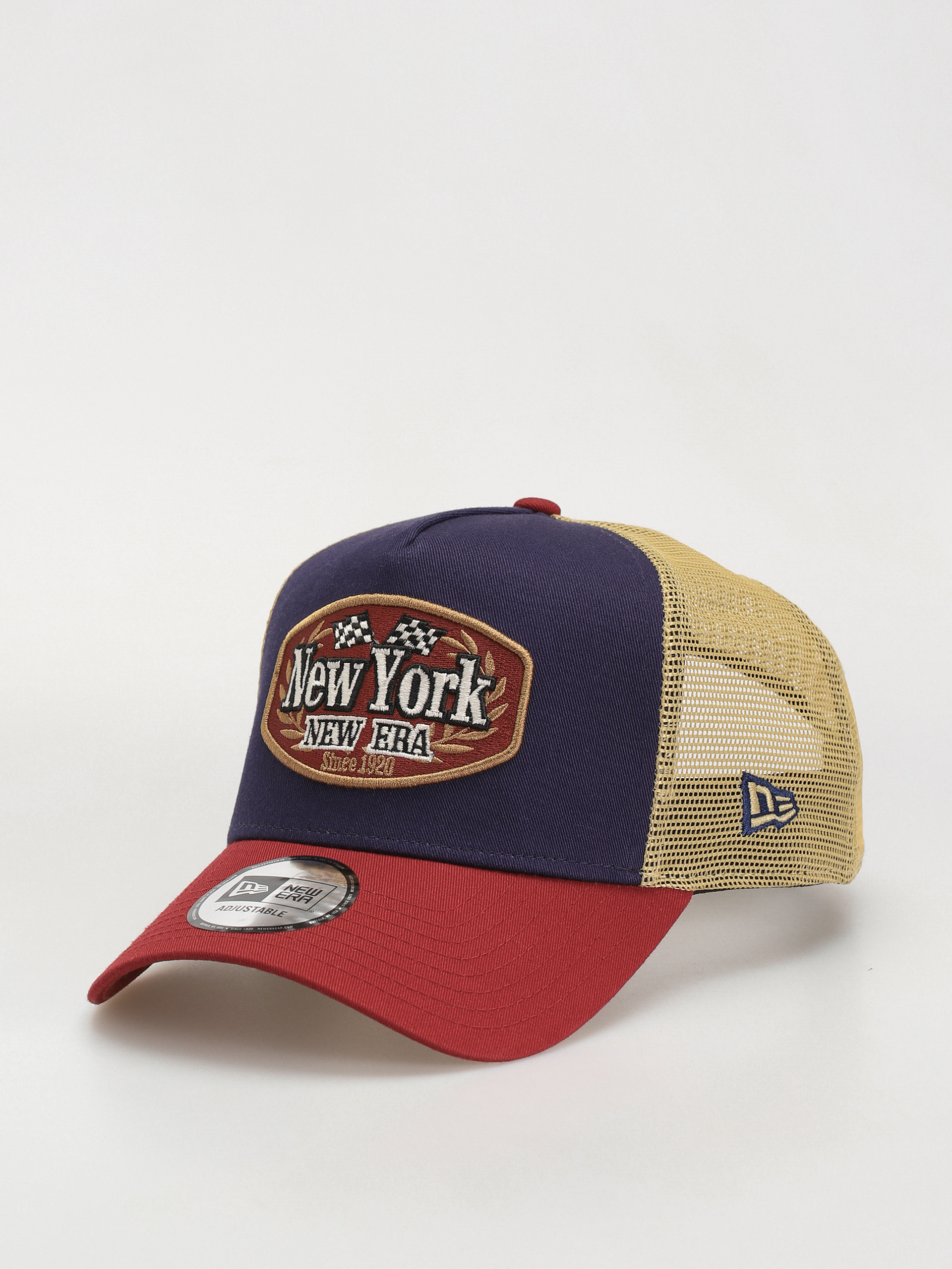 Czapka z daszkiem New Era Patch Efame Trucker (navy)