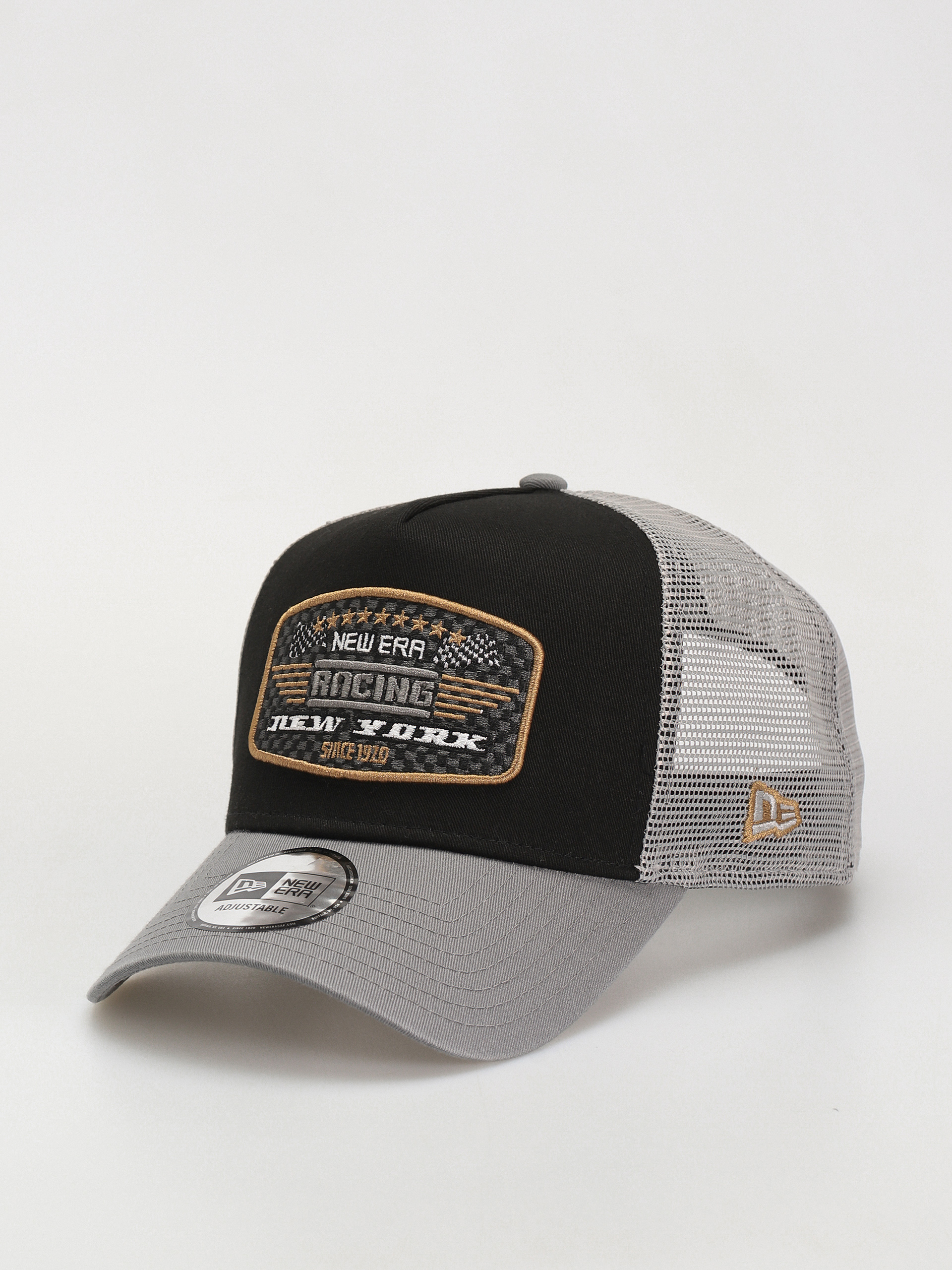 Czapka z daszkiem New Era Patch Efame Trucker (black)