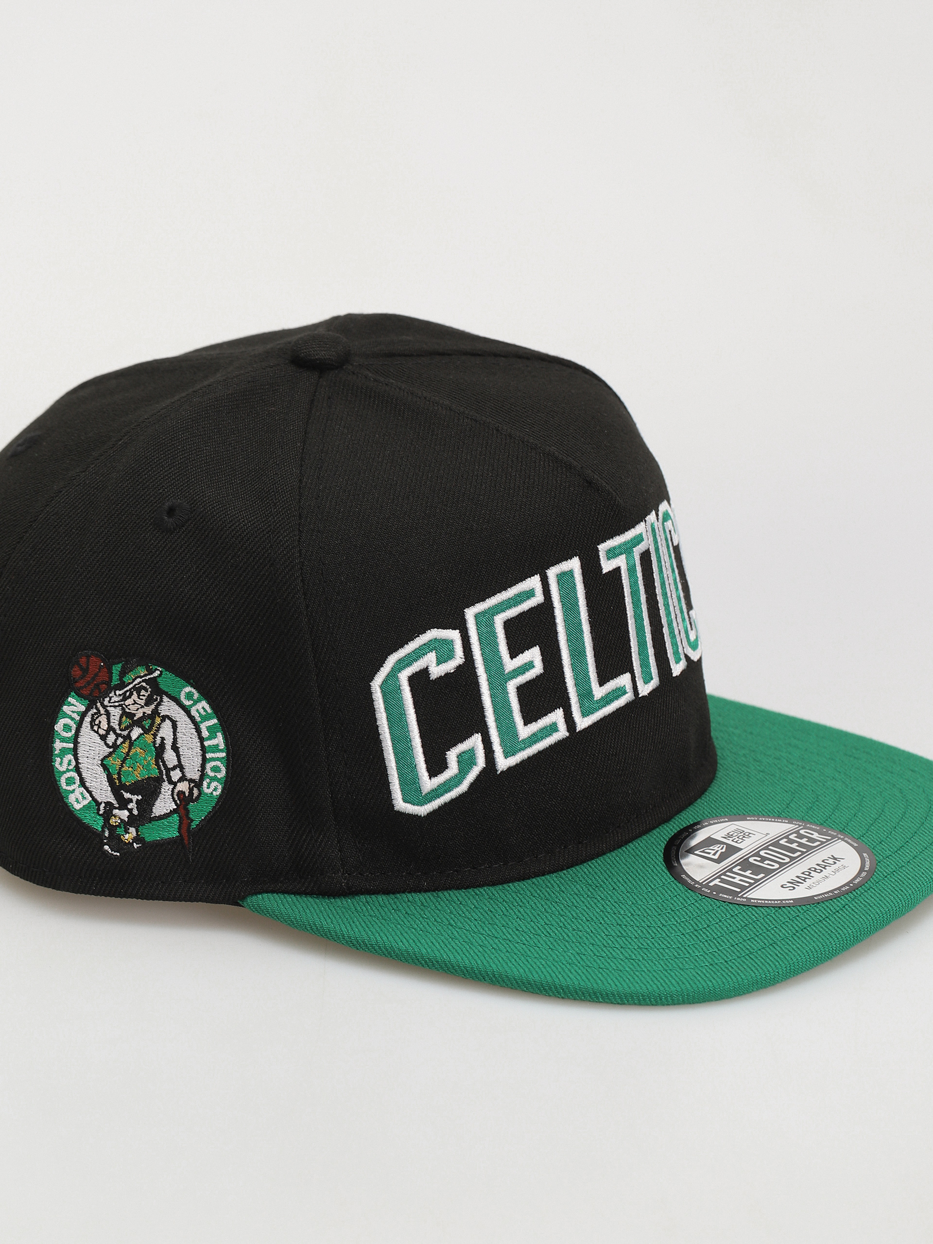 Czapka z daszkiem New Era NBA Golfer Boston Celtics (black/green)