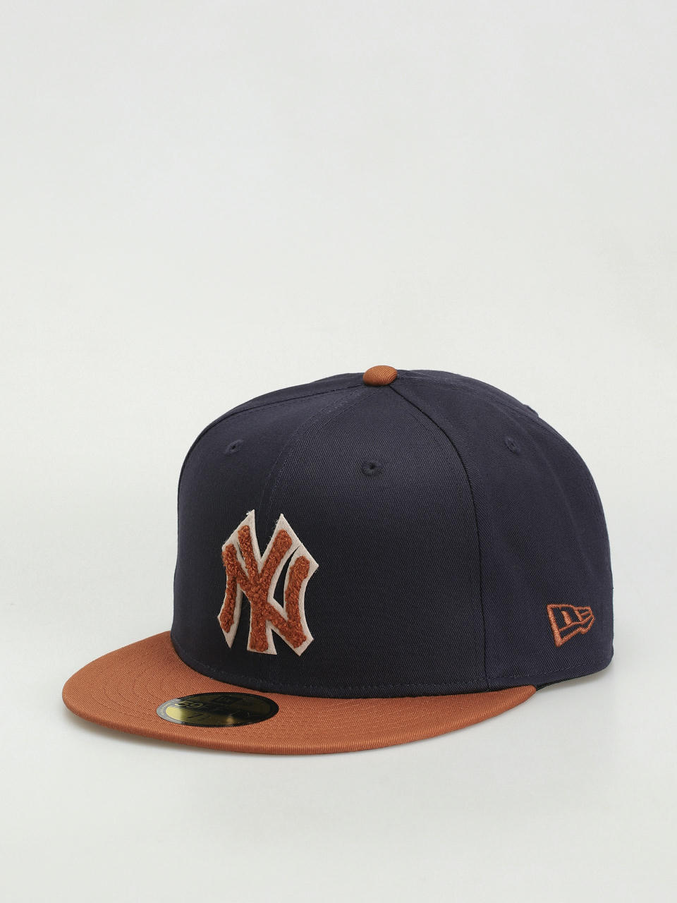 Czapka z daszkiem New Era Boucle 59Fifty New York Yankees (navy/brown)