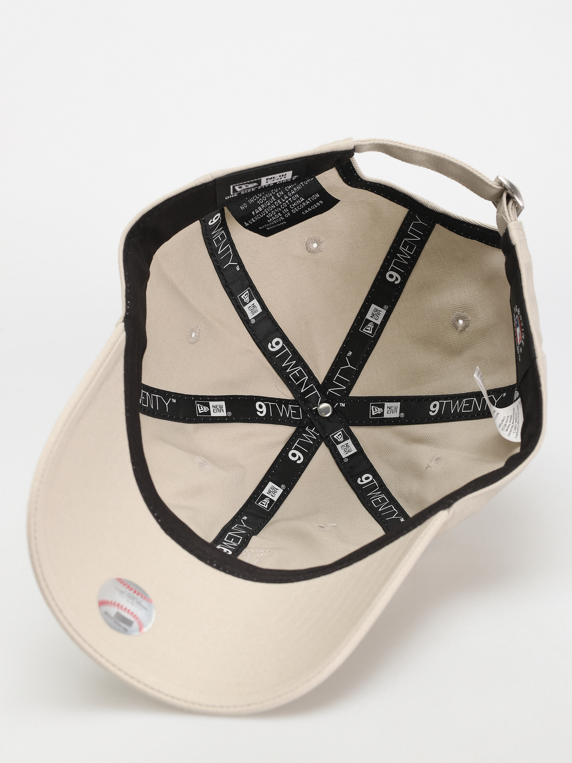 Czapka z daszkiem New Era Boucle 9Twenty Los Angeles Dodgers (stone)