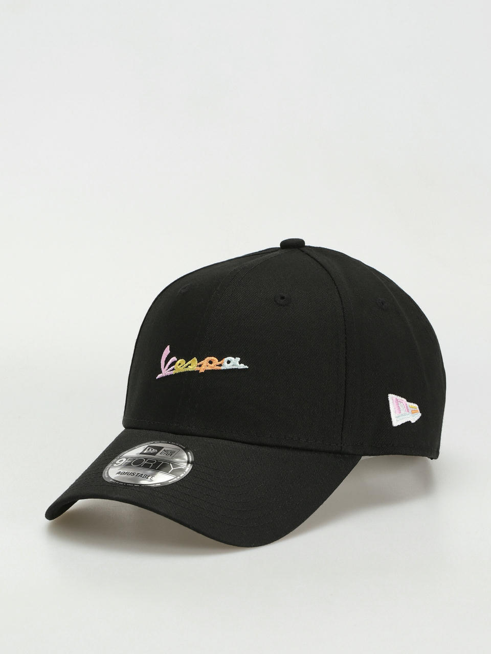 Czapka z daszkiem New Era Vespa Multi Colour Logo 9Forty (black)