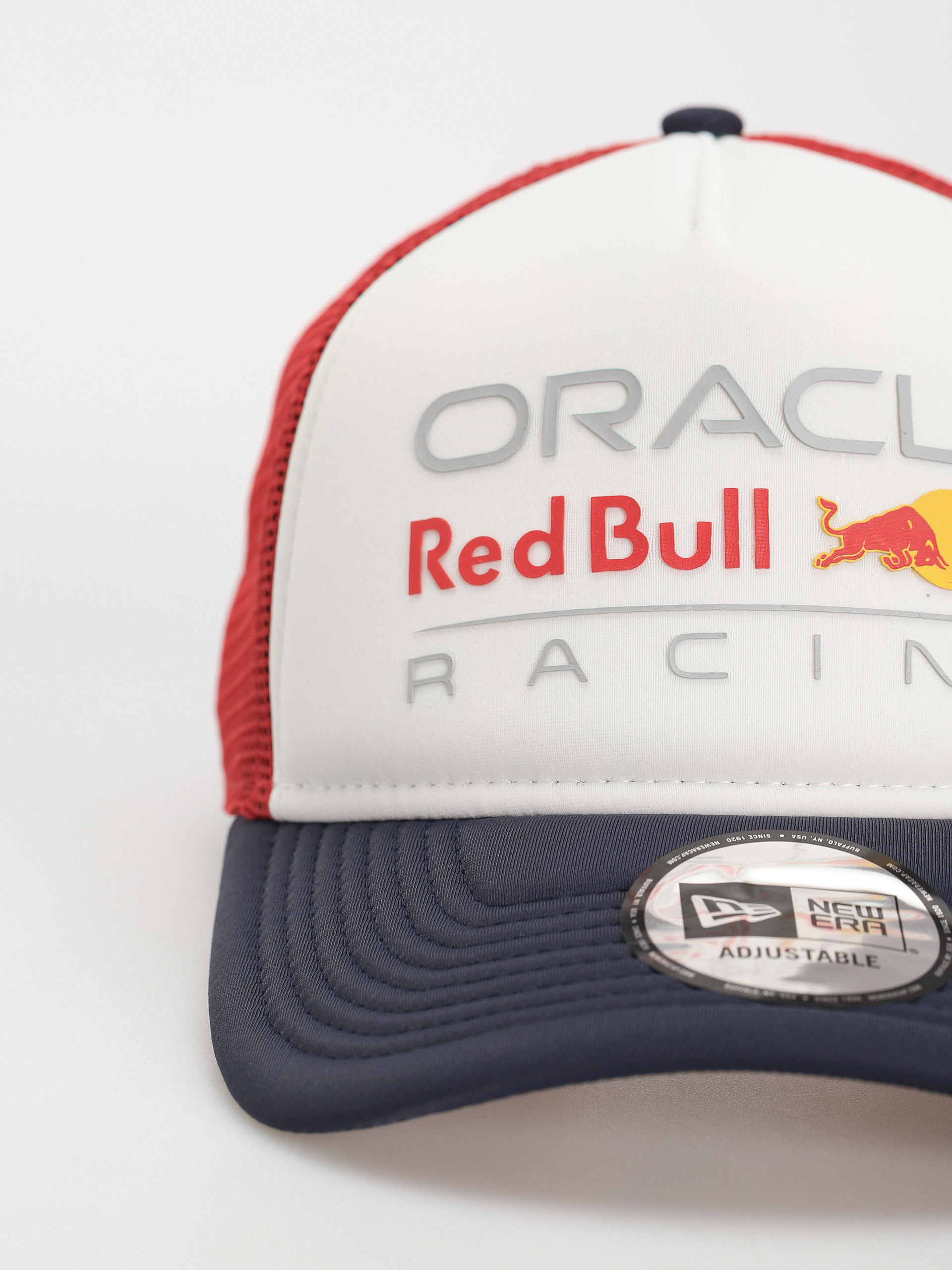 Czapka z daszkiem New Era Red Bull F1 Colour Block EF Trucker (white/red/navy)