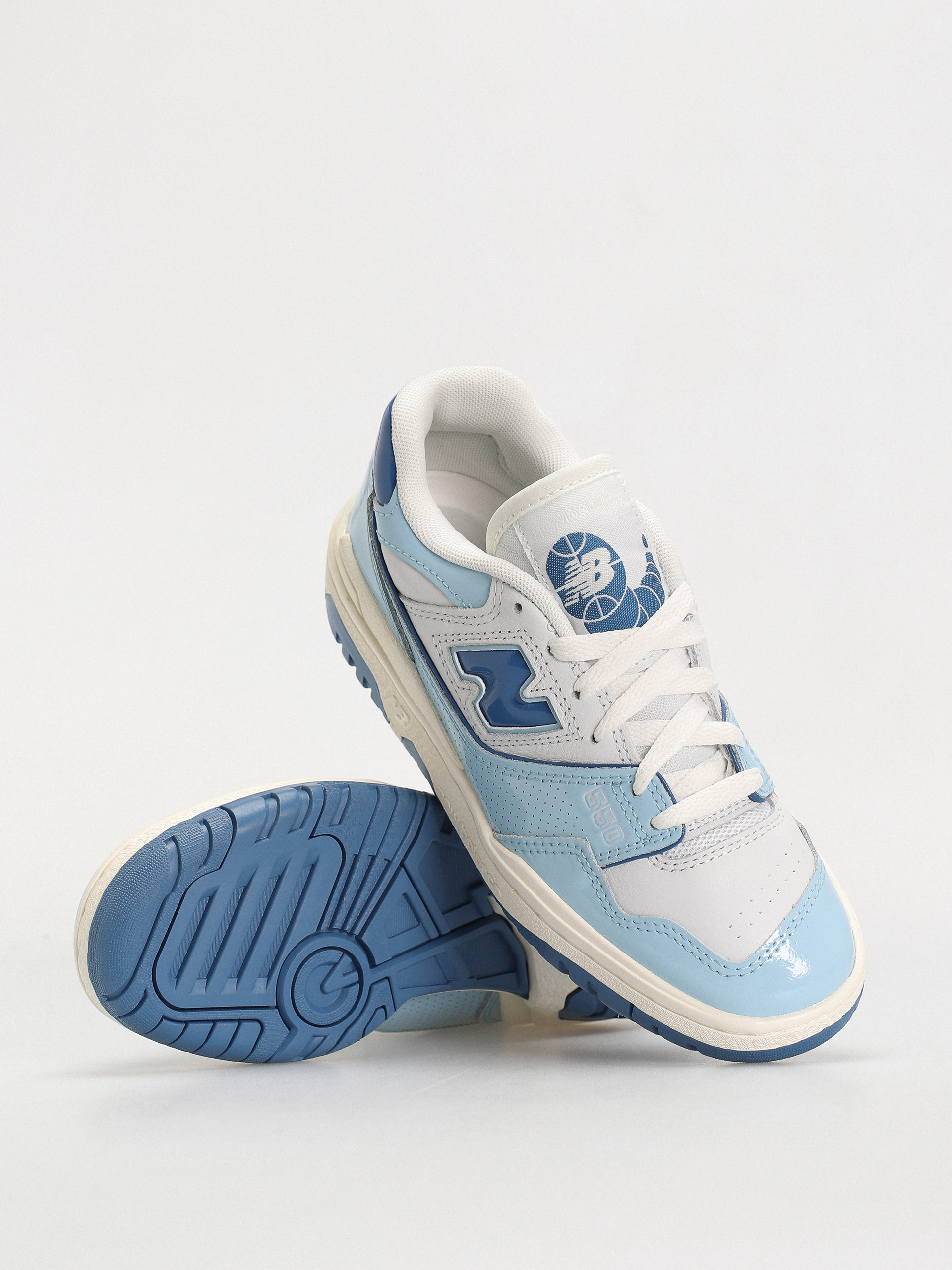 Buty New Balance 550 (chrome blue patent)