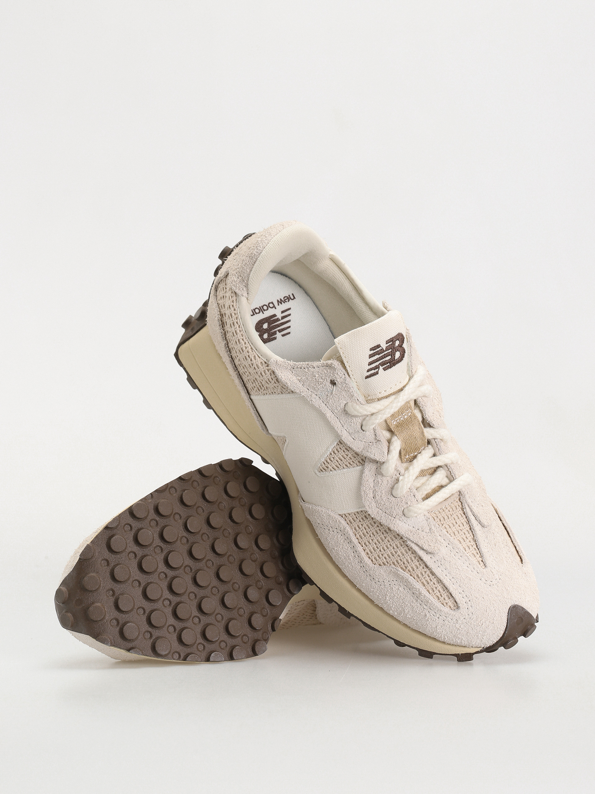 Buty New Balance 327 - beżowy (sea salt)