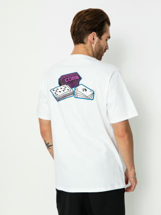T-shirt Converse Cons Card Skate (optical white)