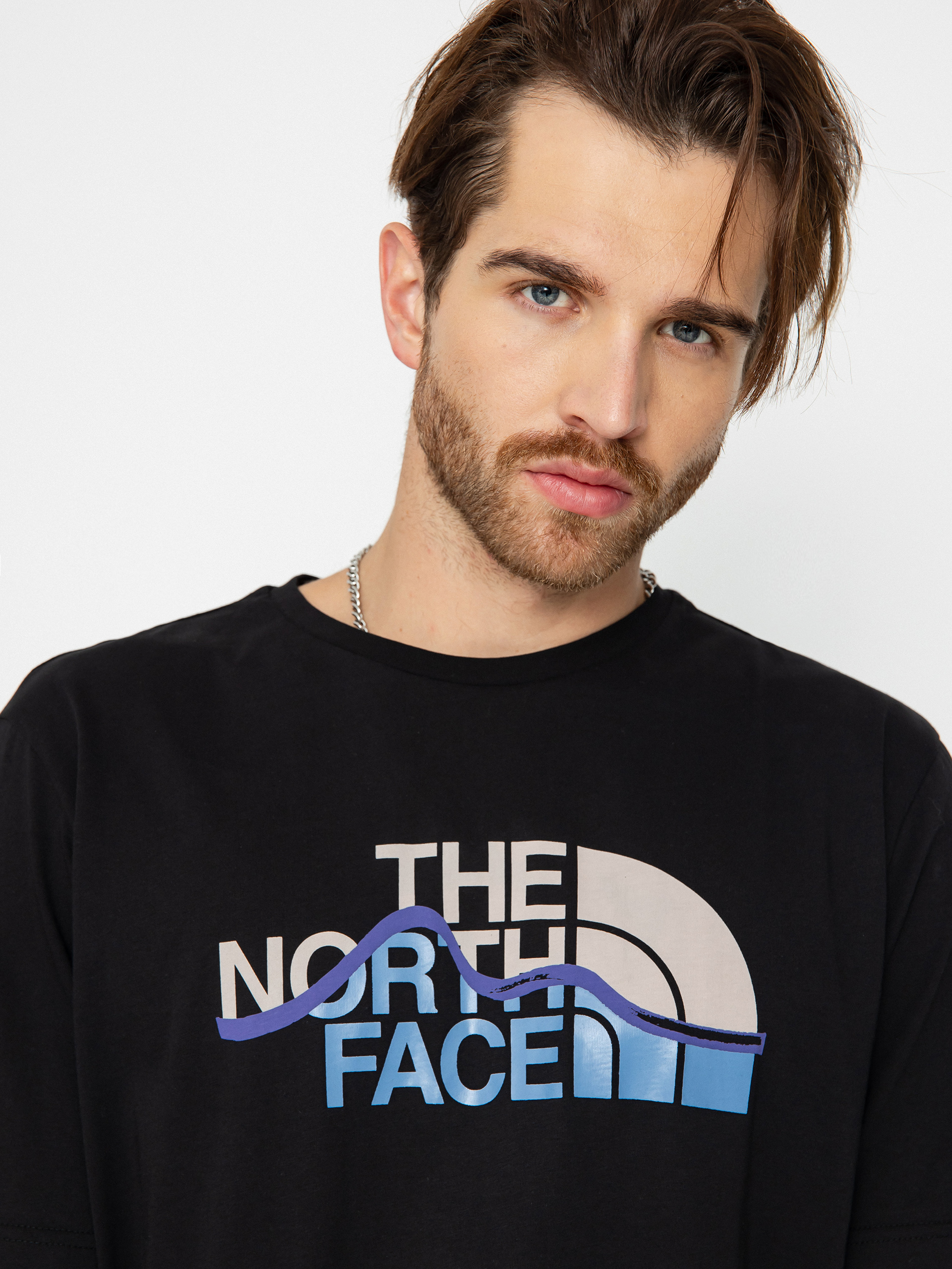 T-shirt The North Face Mountain Line (tnf black)
