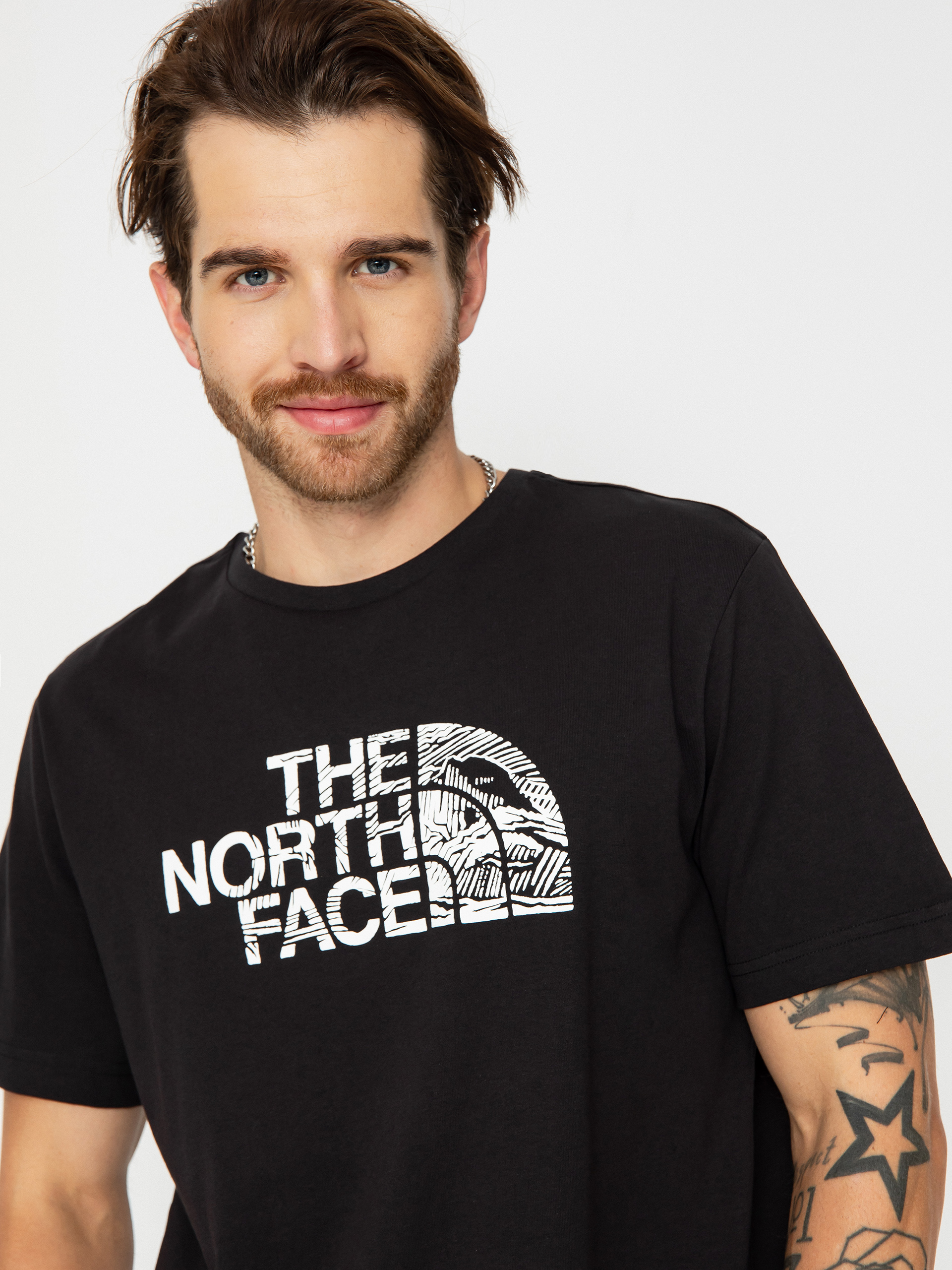 T-shirt The North Face Woodcut Dome (tnf black)