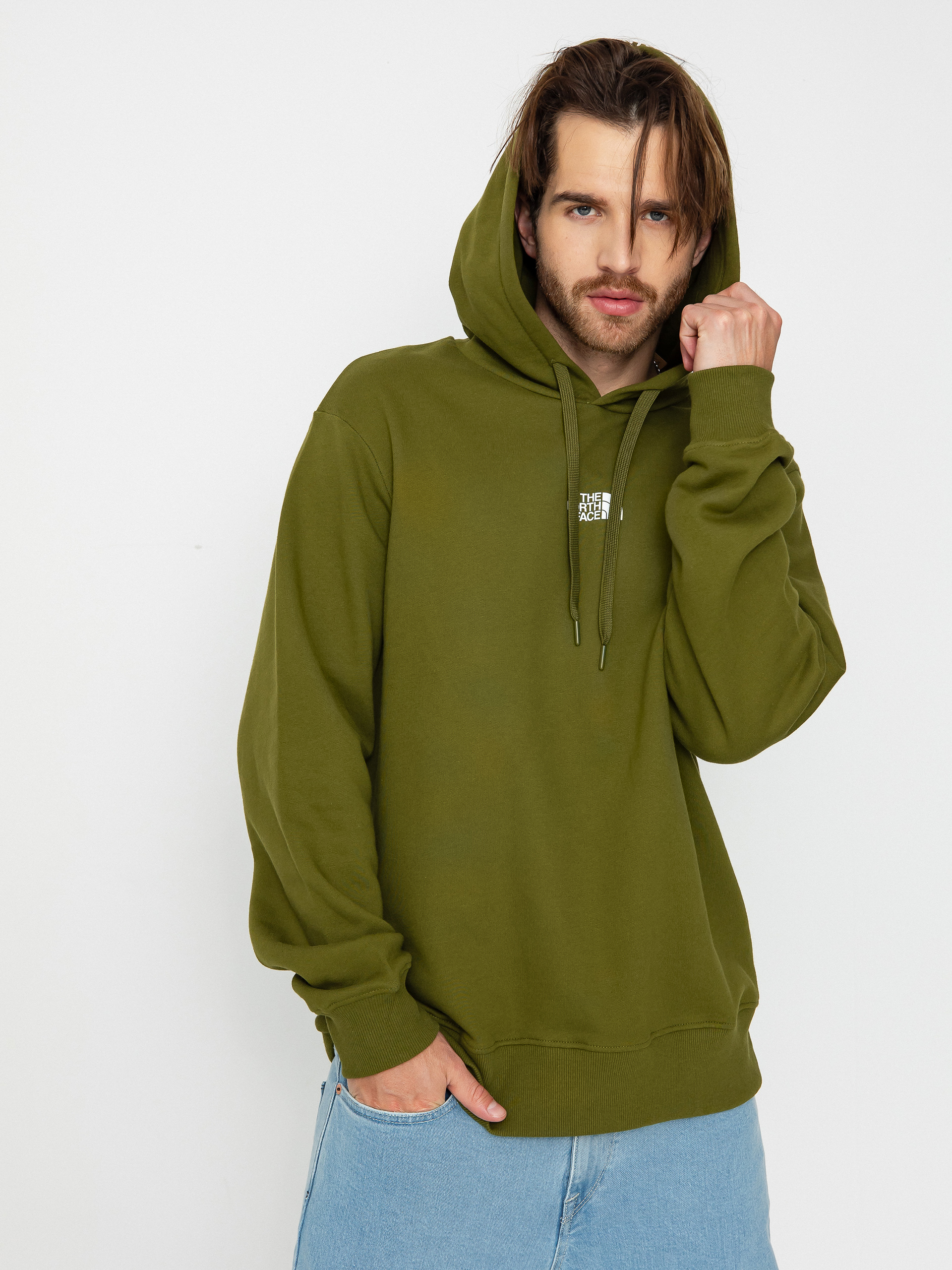 Bluza z kapturem The North Face Zumu HD (forest olive)