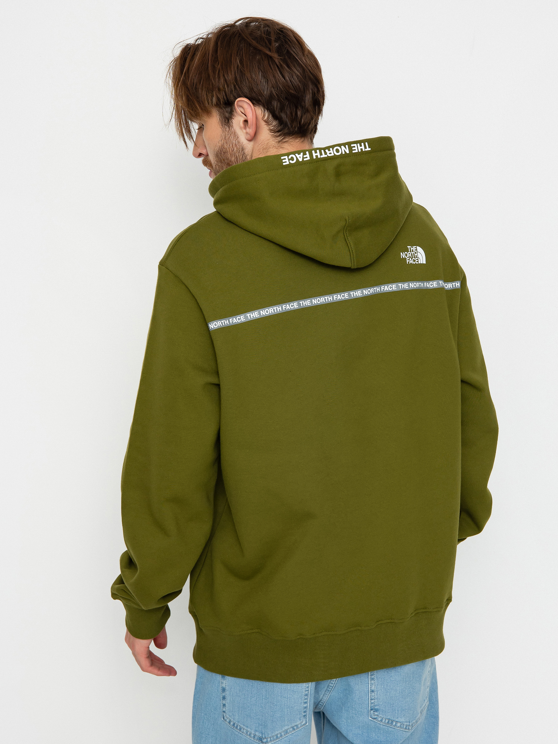 Bluza z kapturem The North Face Zumu HD (forest olive)