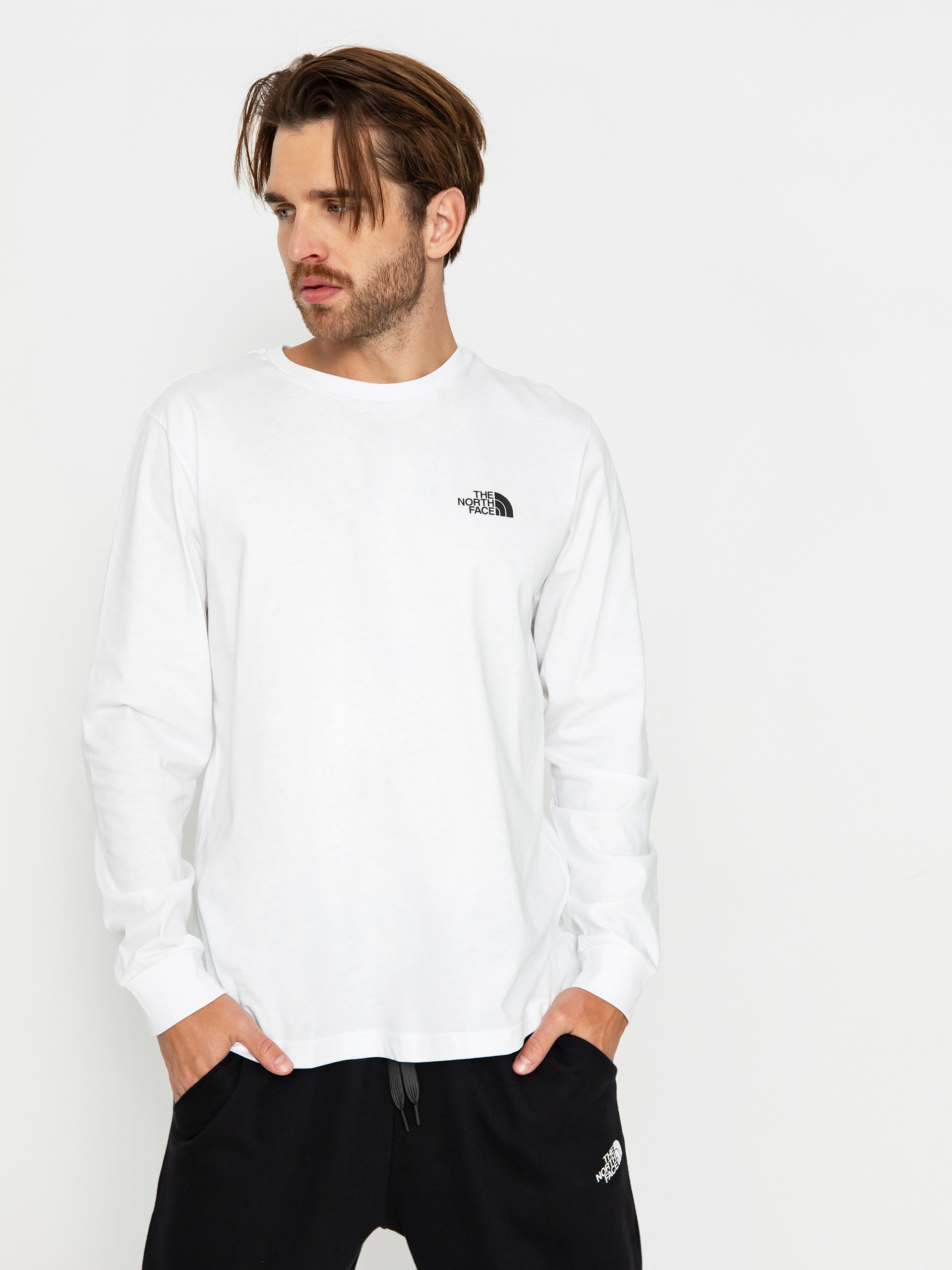 Longsleeve The North Face Easy bia y tnf white