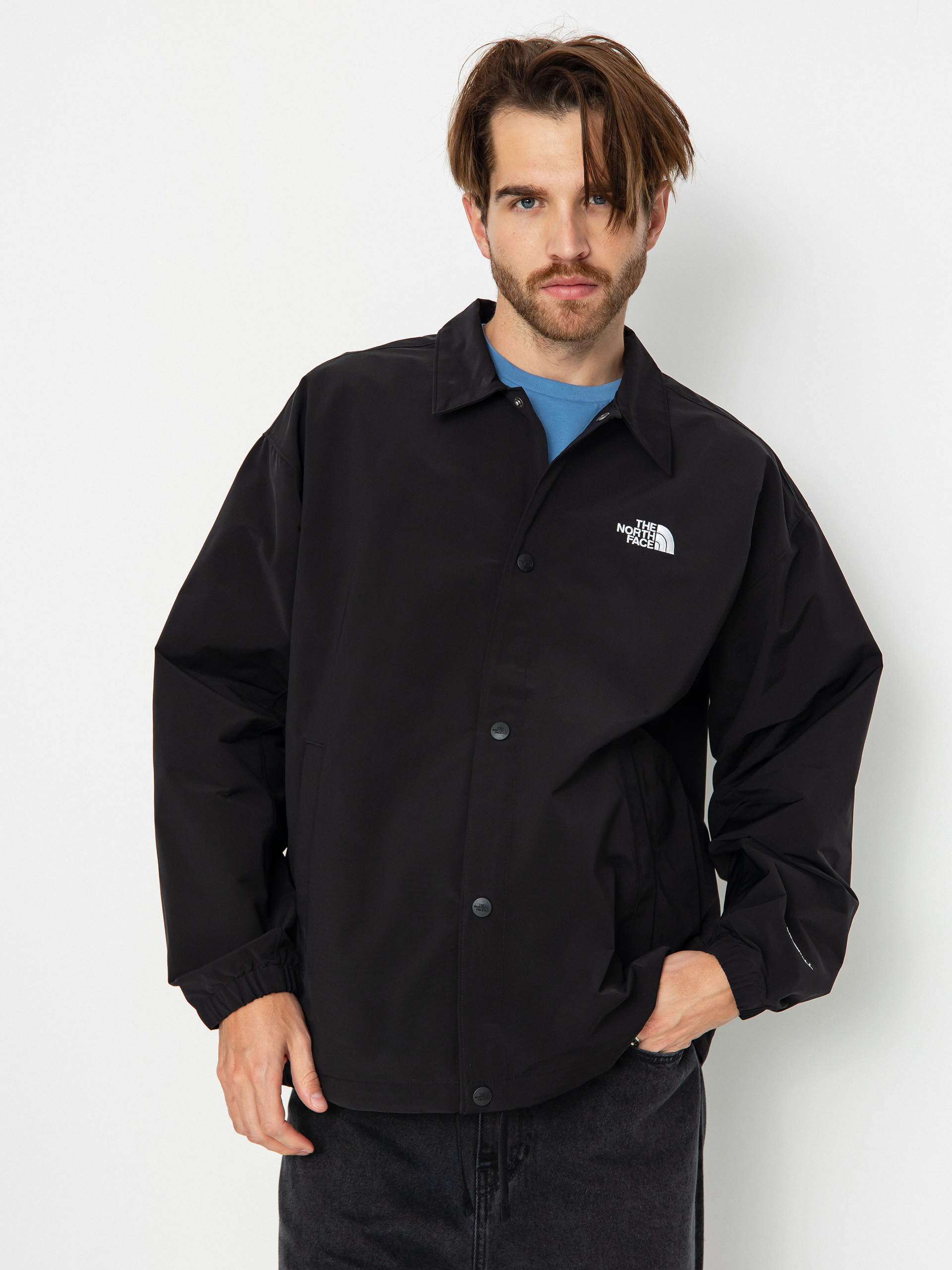 Kurtka The North Face Tnf Easy Wind Coaches - czarny (tnf black)