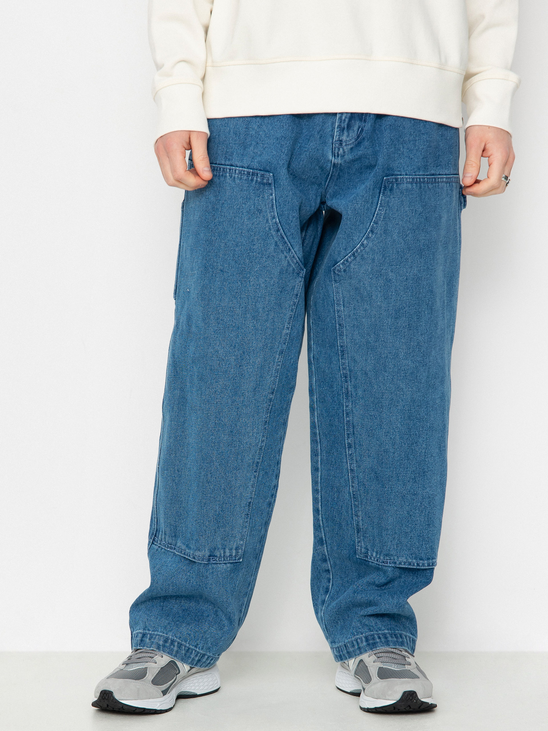 Spodnie OBEY Bigwig Denim Carpenter (light indigo)