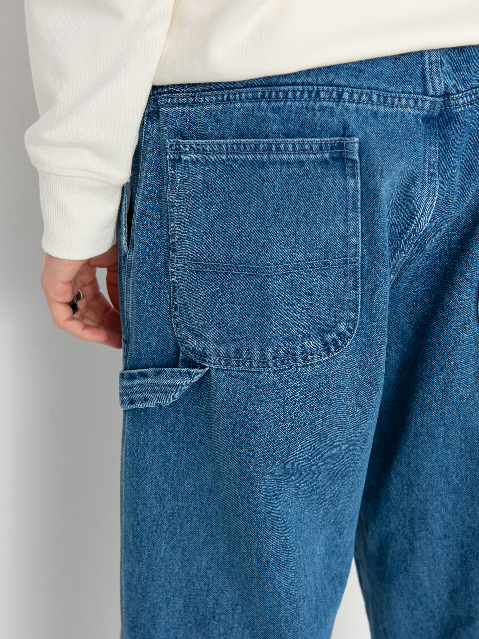 Spodnie OBEY Bigwig Denim Carpenter (light indigo)