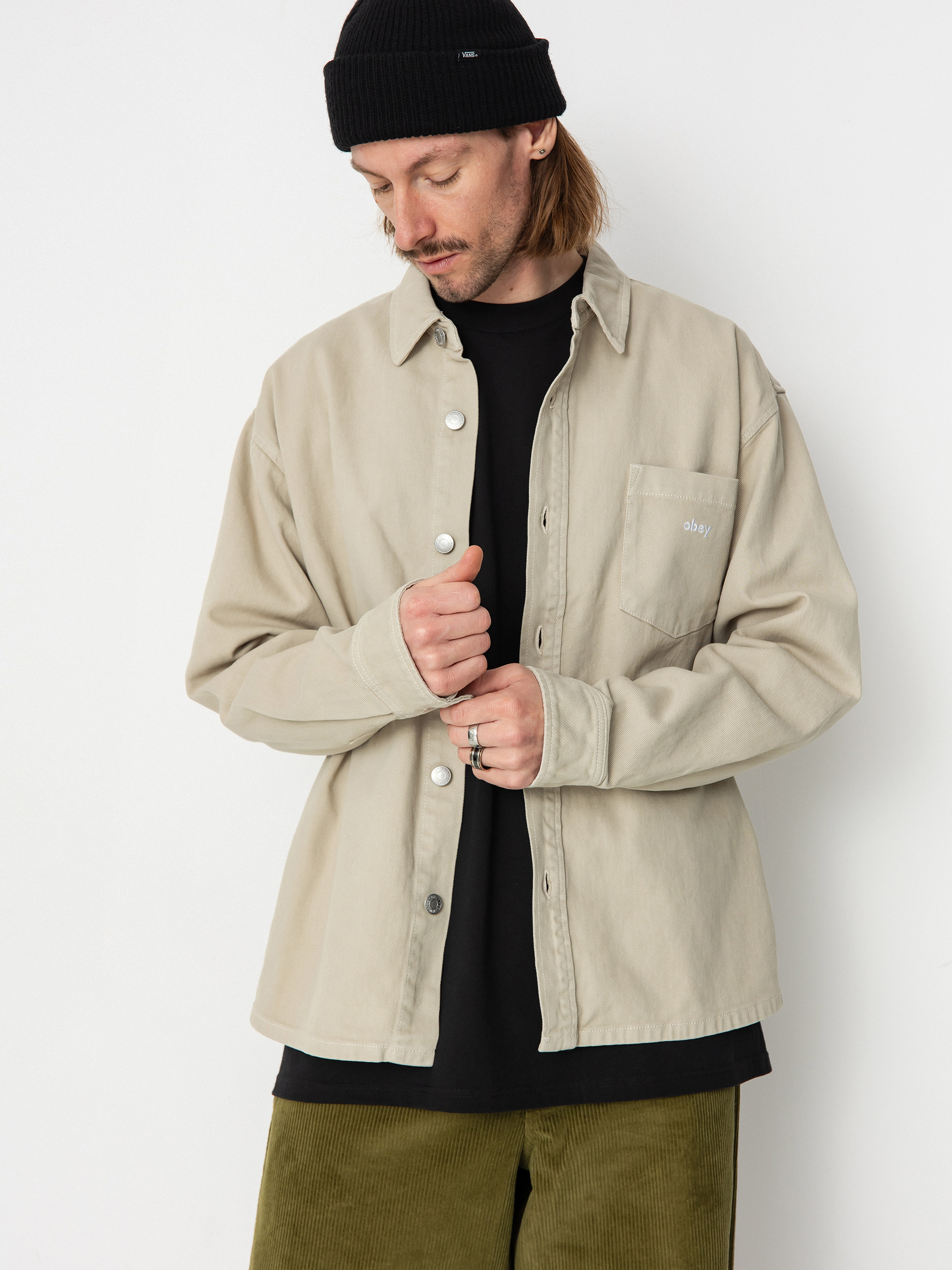 Koszula OBEY Magnolia (clay)