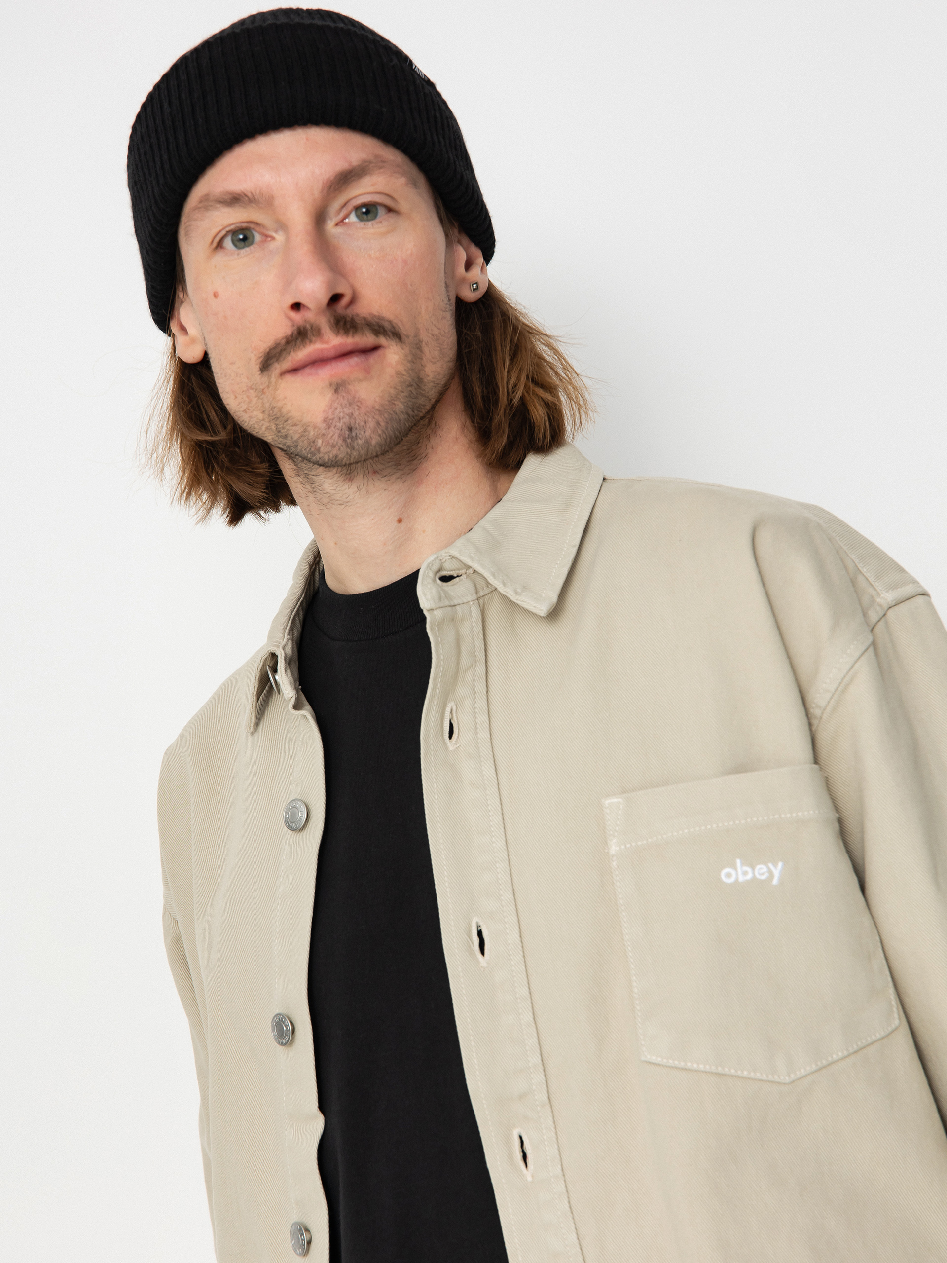 Koszula OBEY Magnolia (clay)