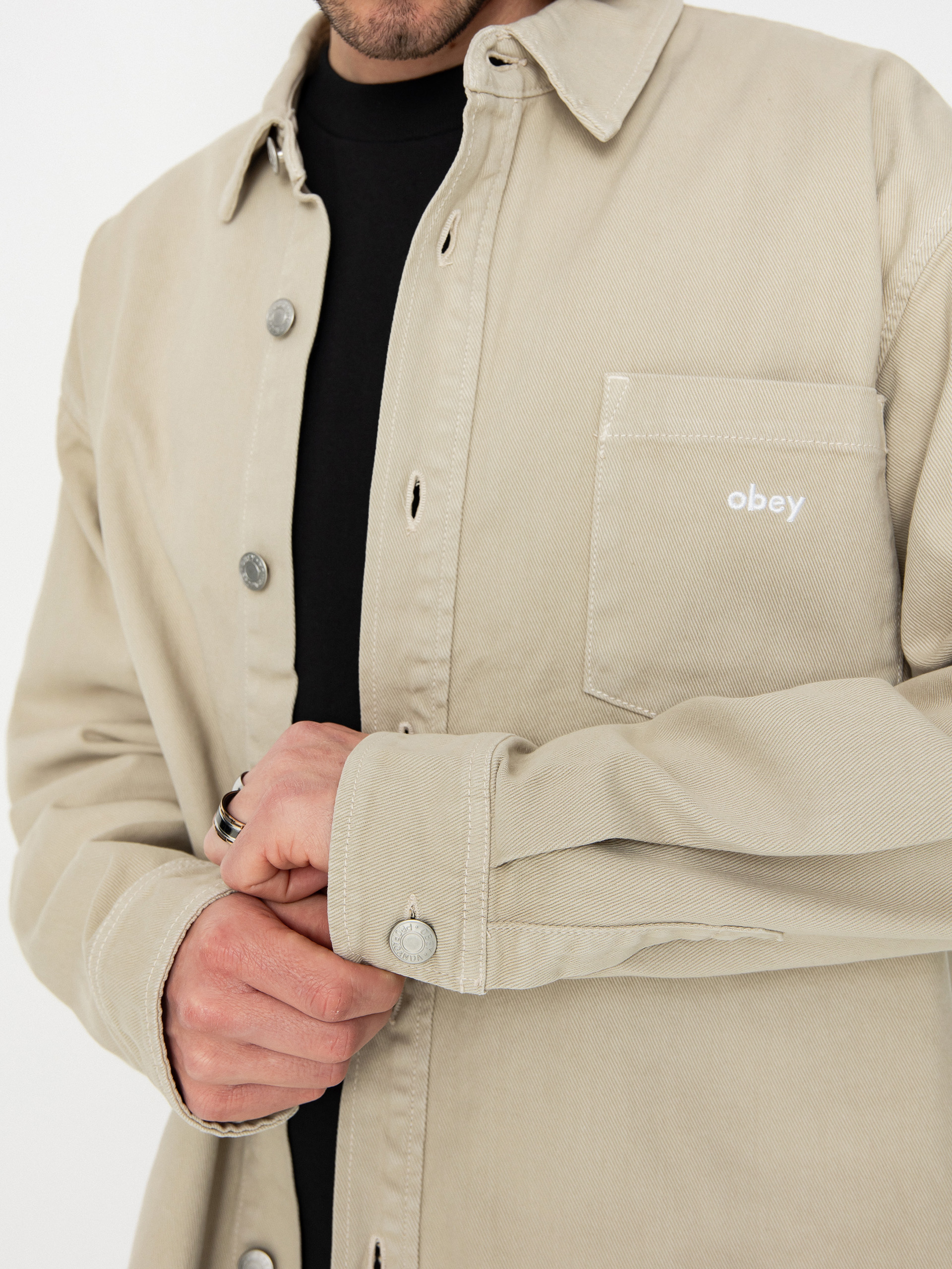 Koszula OBEY Magnolia (clay)