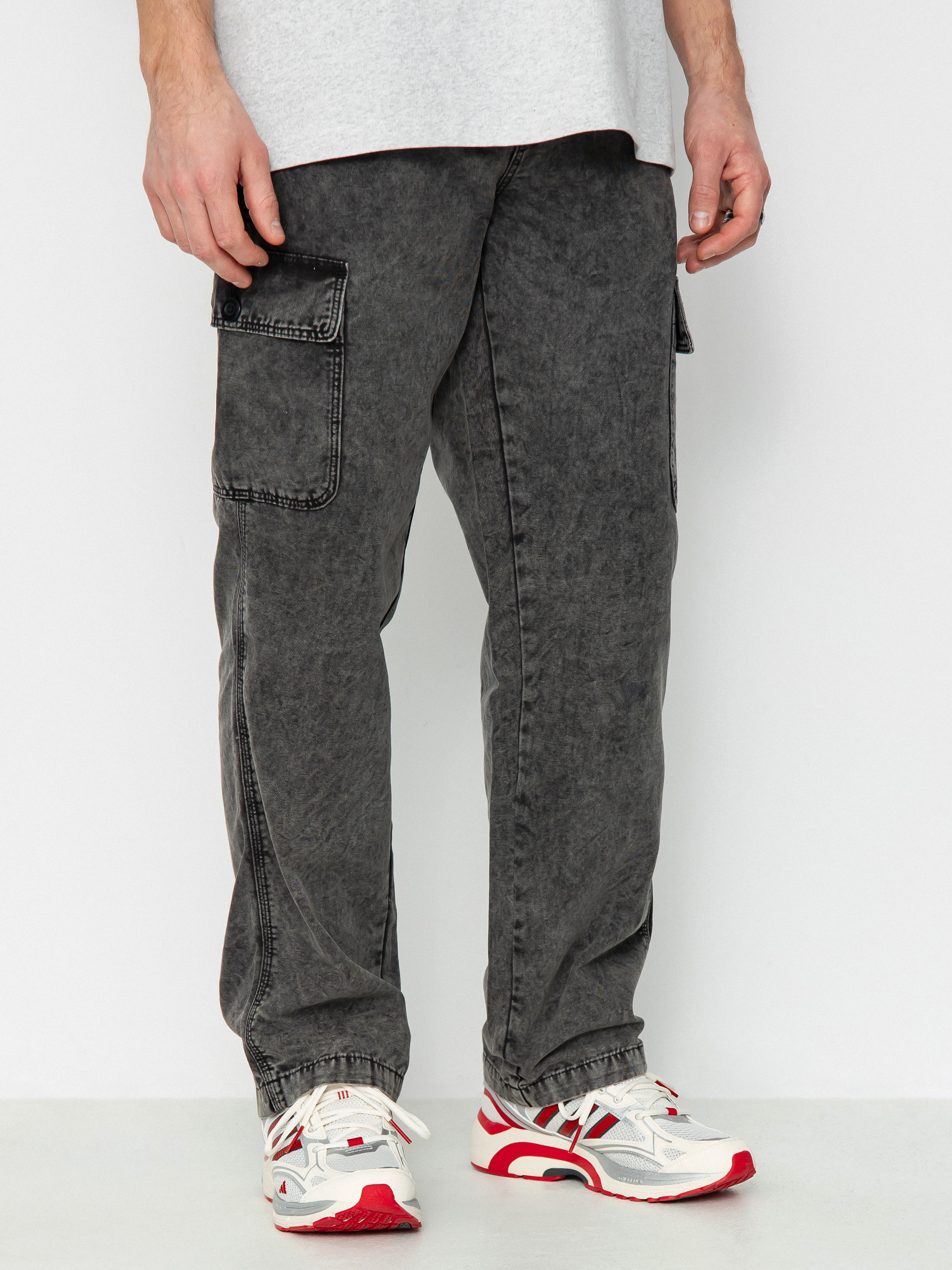 Spodnie Dickies Newington (dble dye/acid wash black)