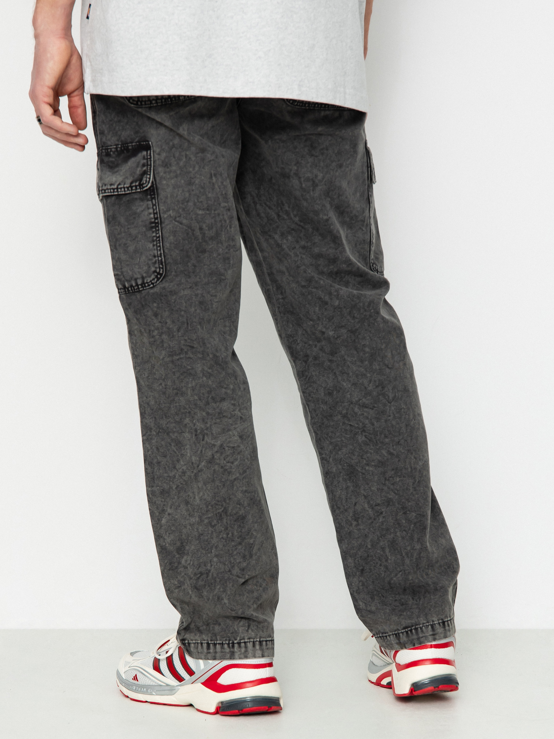 Spodnie Dickies Newington (dble dye/acid wash black)