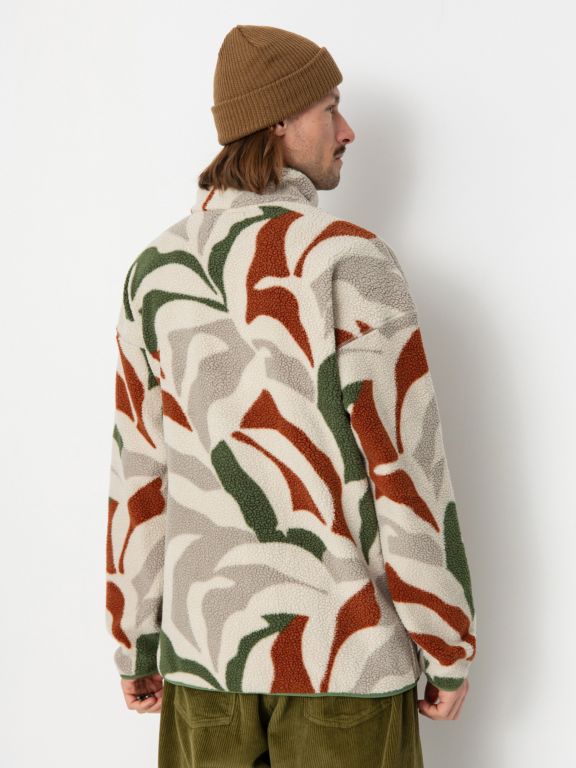 Męski Polar Columbia Helvetia (flint grey floristic print/auburn/cant)