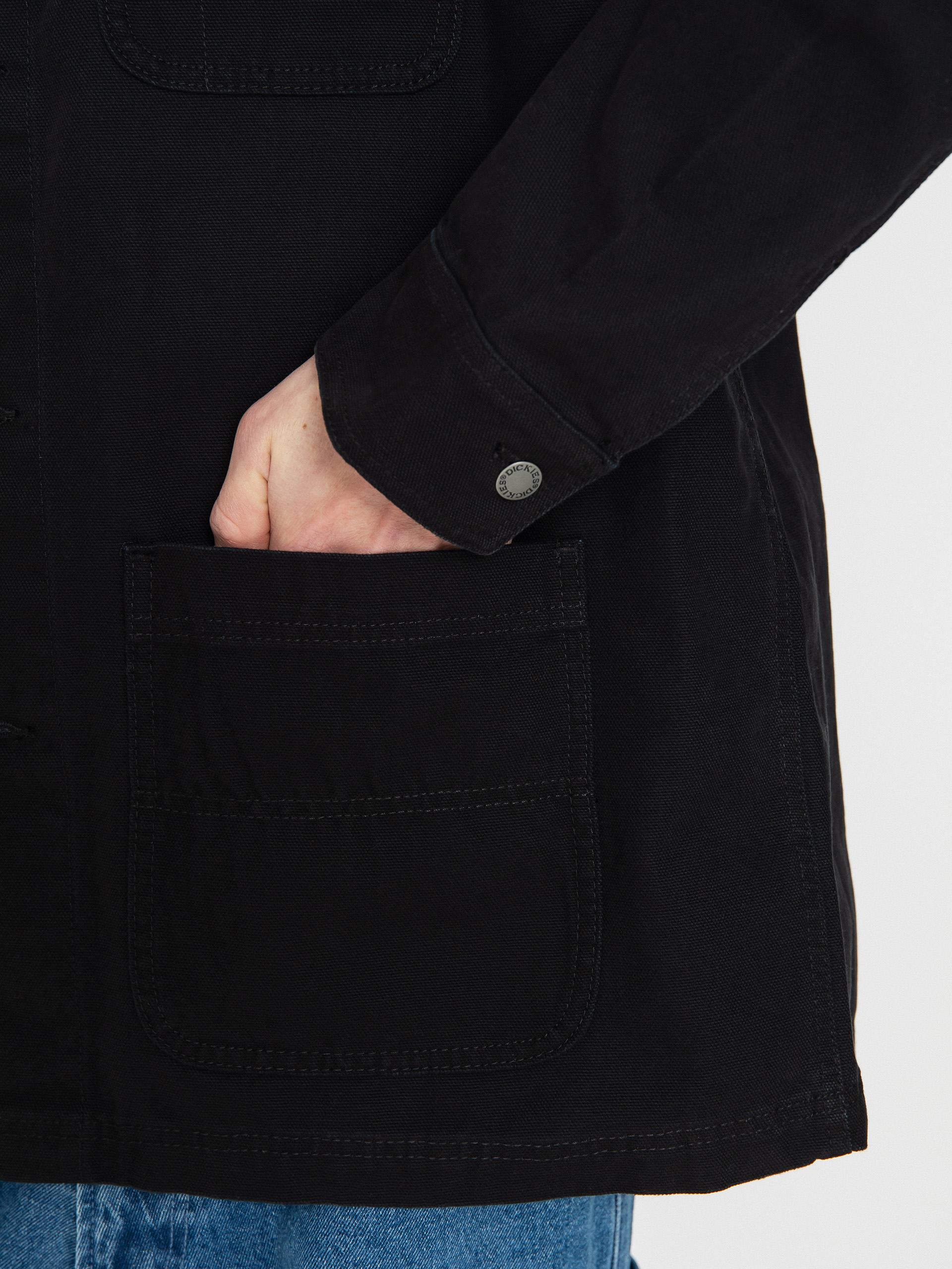 Kurtka Dickies Duck Lined Chore (stone washed black)