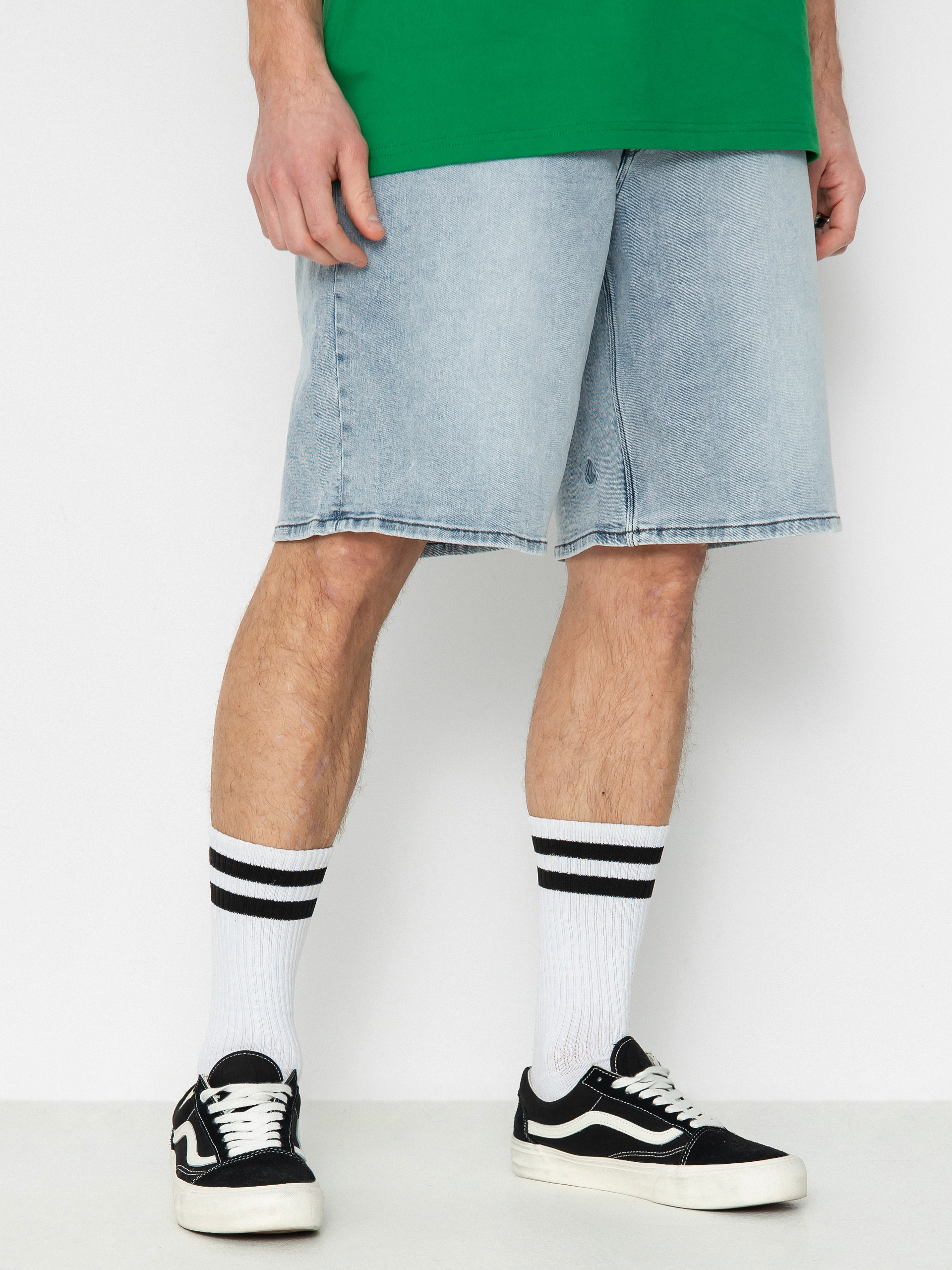 Szorty Volcom Billow Denim (desert dirt indigo)