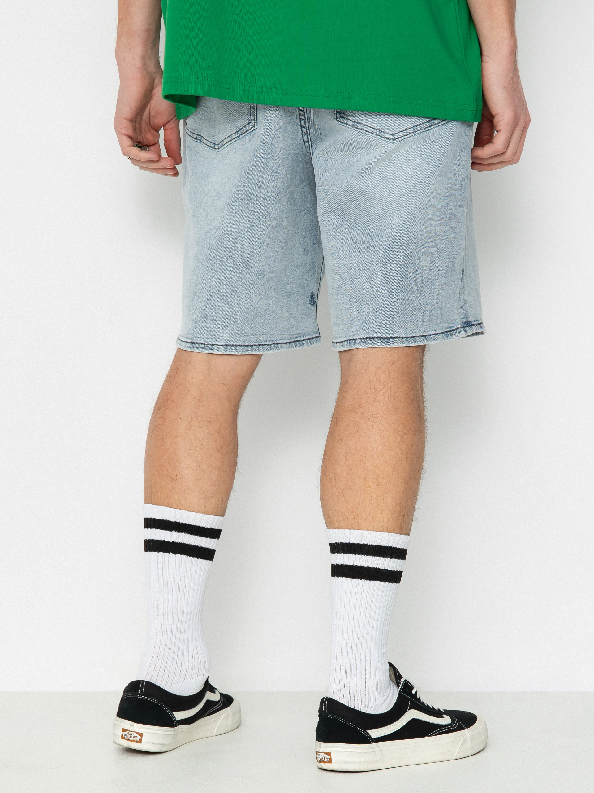 Szorty Volcom Billow Denim (desert dirt indigo)